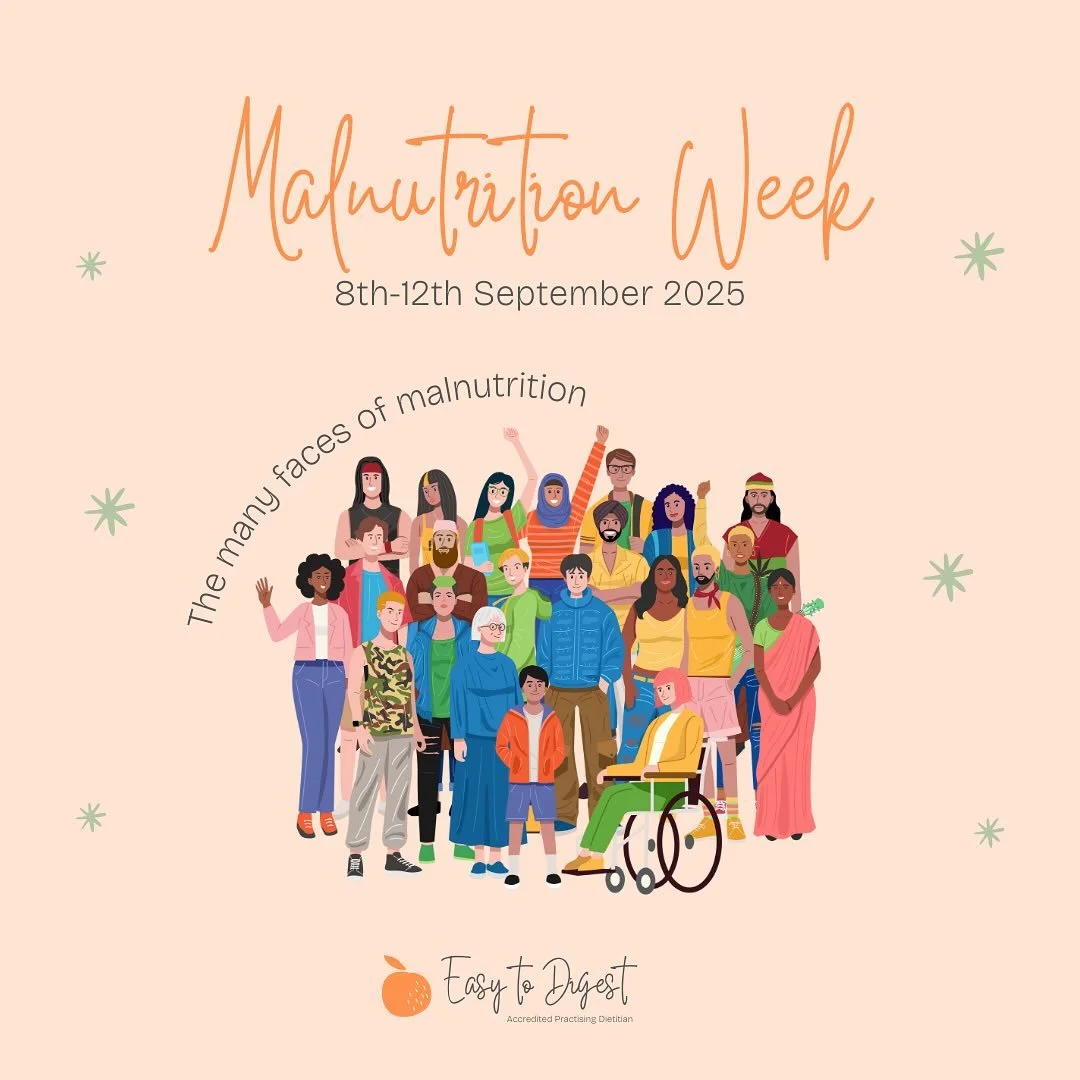The theme for this year&rsquo;s Malnutrition Awareness Week is &ldquo;the many faces of malnutrition&rdquo; - highlighting that malnutrition can affect anyone, at any age, in any setting!

Dietitians understand the impact that malnutrition can have o