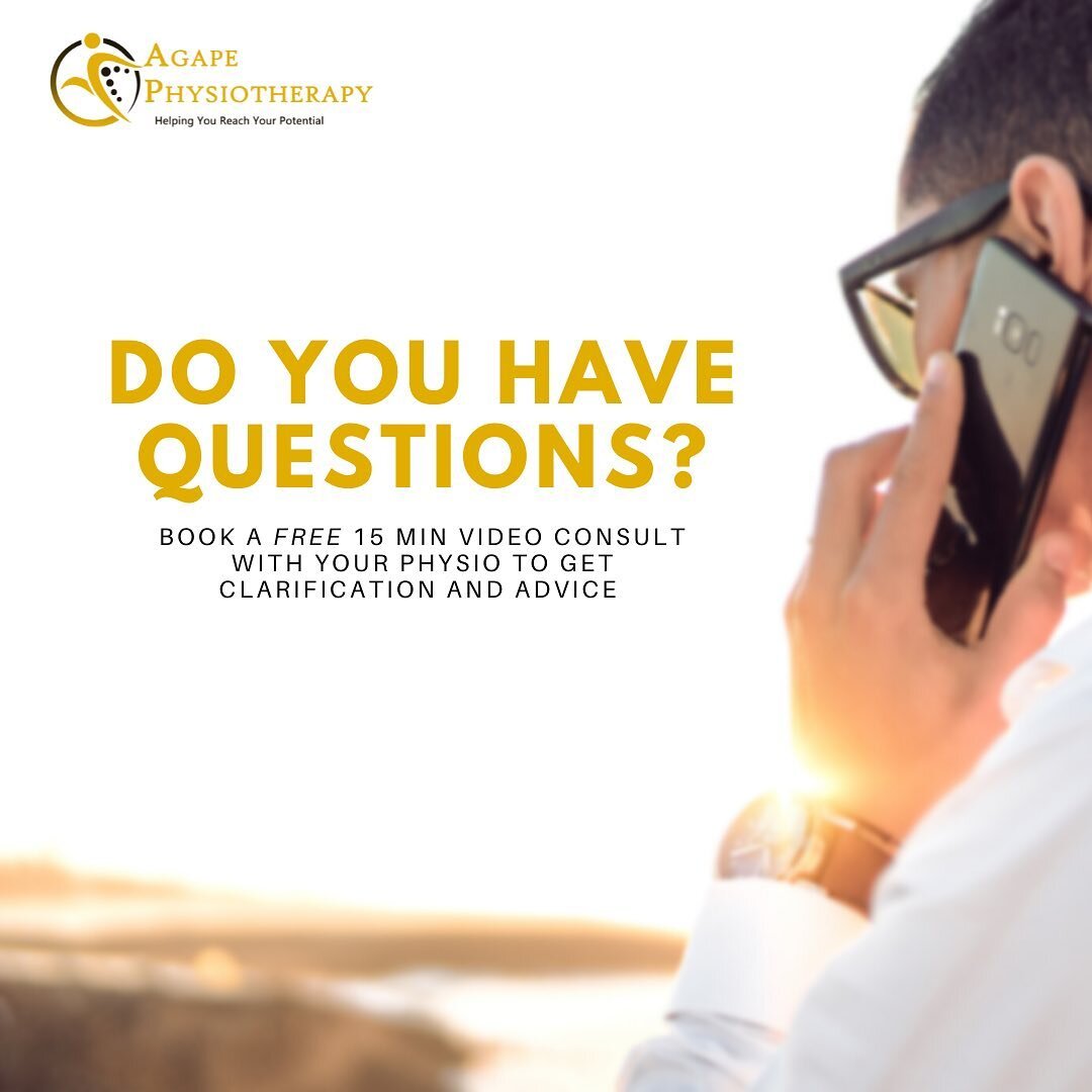 If you have questions about a particular injury or pain and you want answers as to: 
- What the best path may be
- How Physio can help
- If this is something to be worried about 

We are here to help you! 😀

We want to give back to our community 👨&