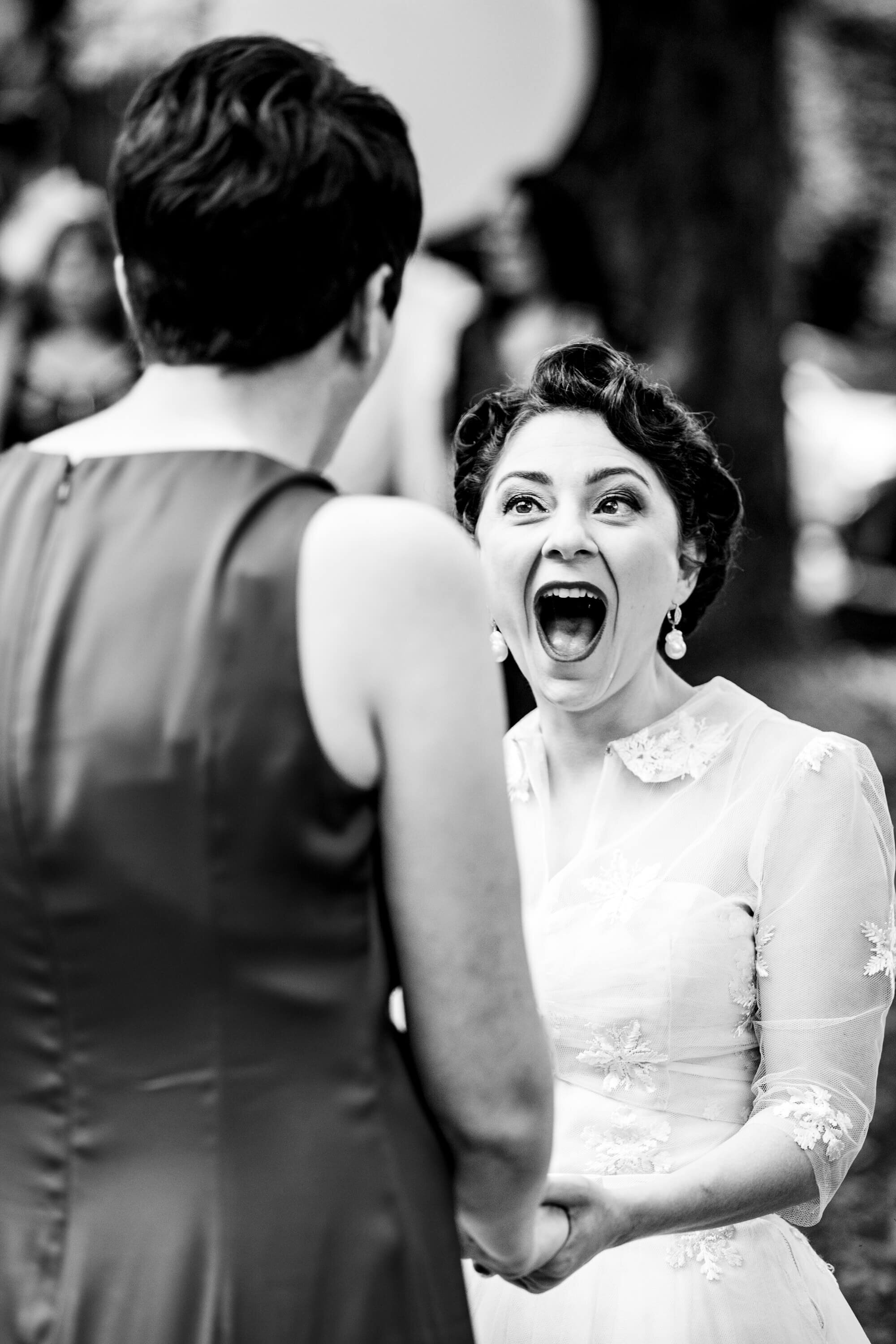 Lesbian wedding ceremony