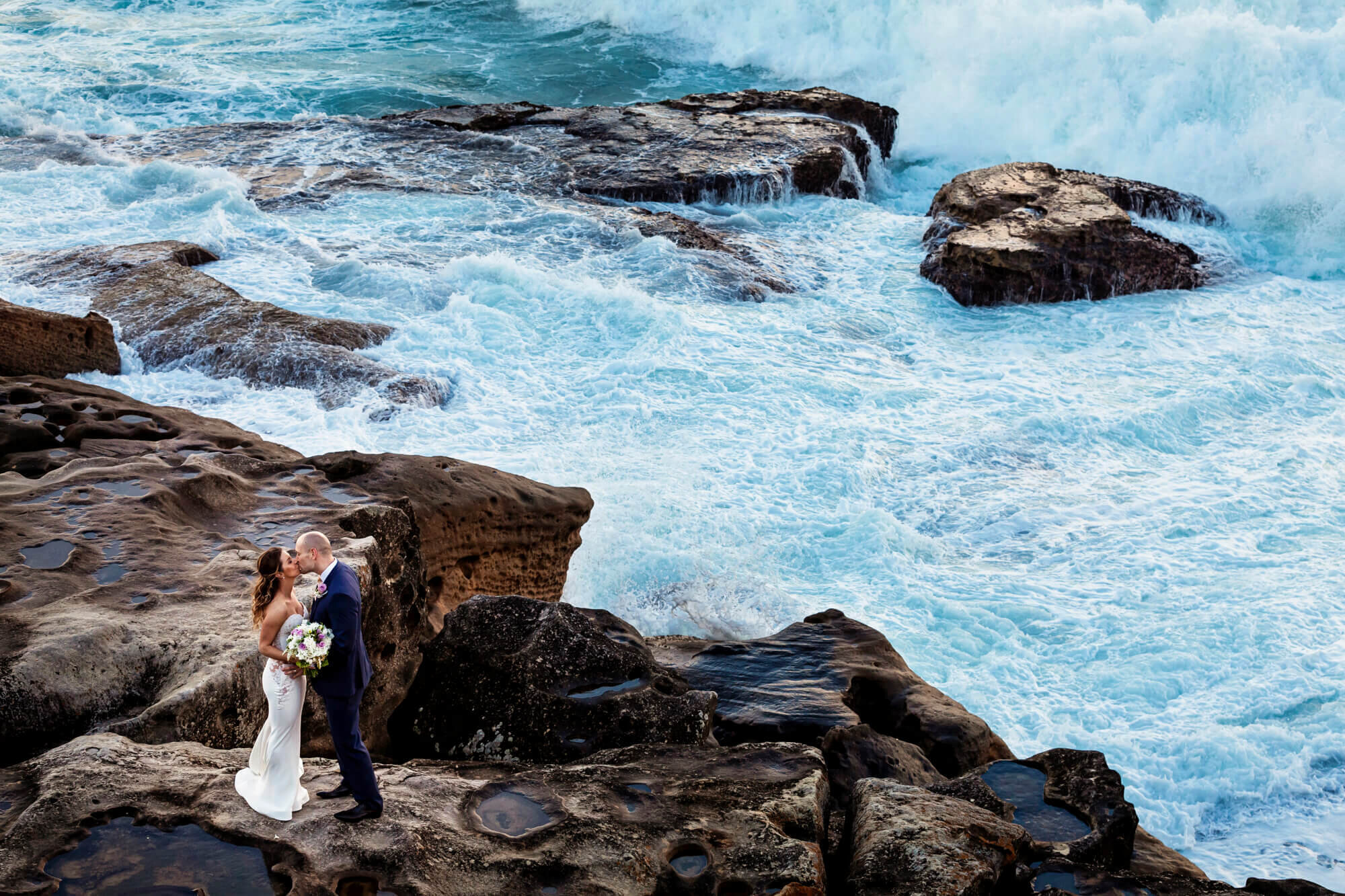 Candid wedding photography