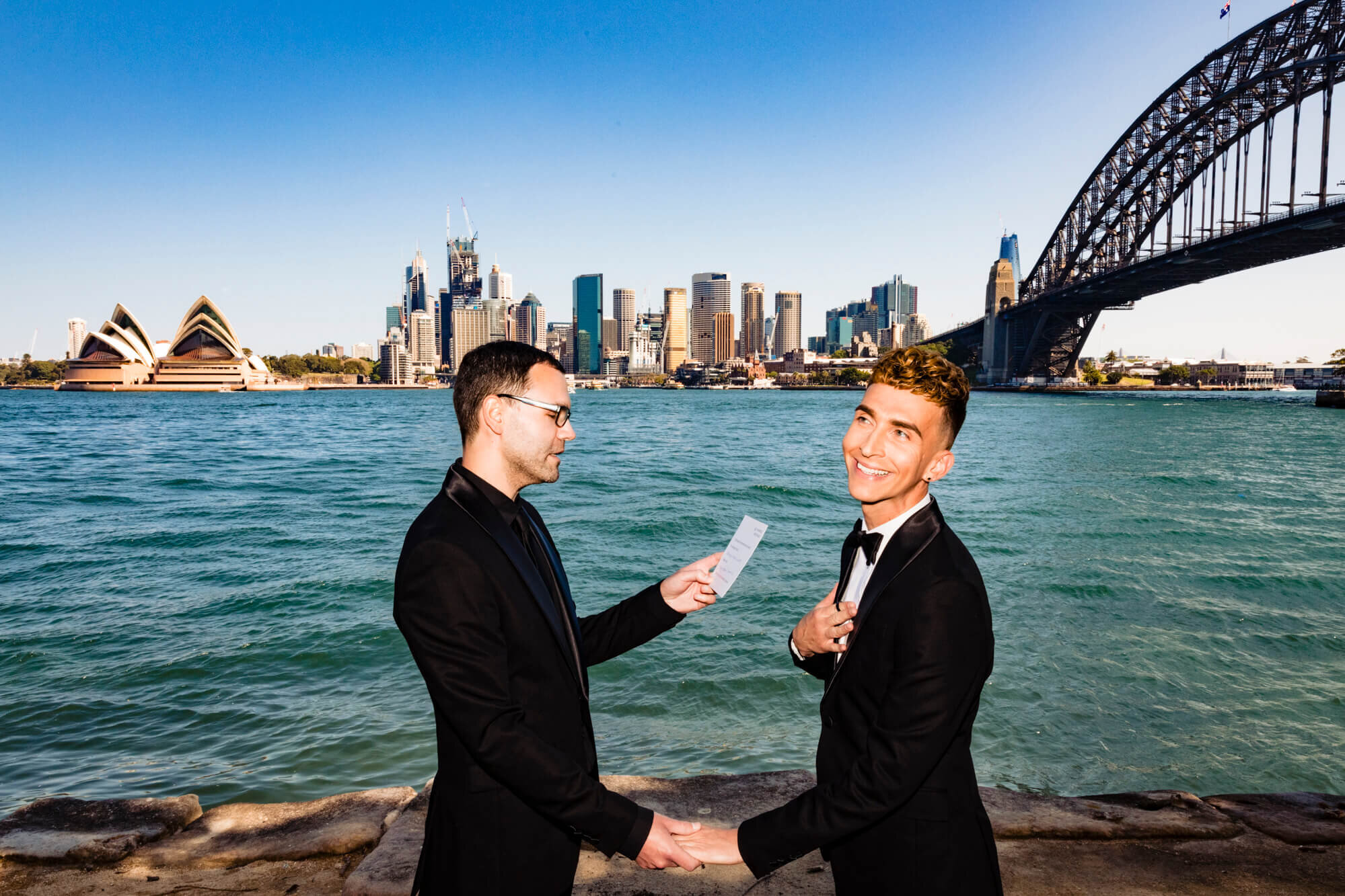 Same sex wedding Sydney photography