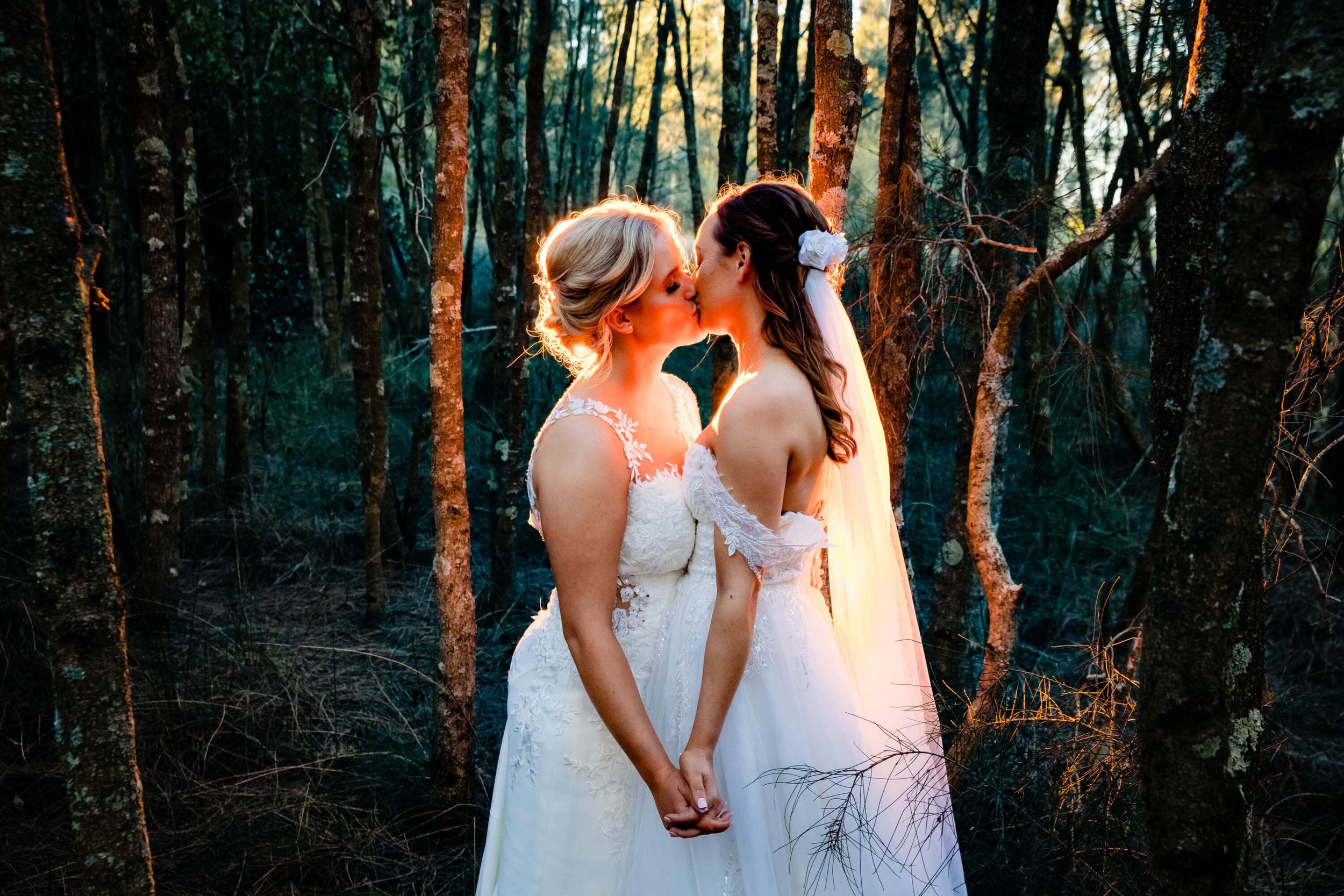 Same sex wedding at Central Coast