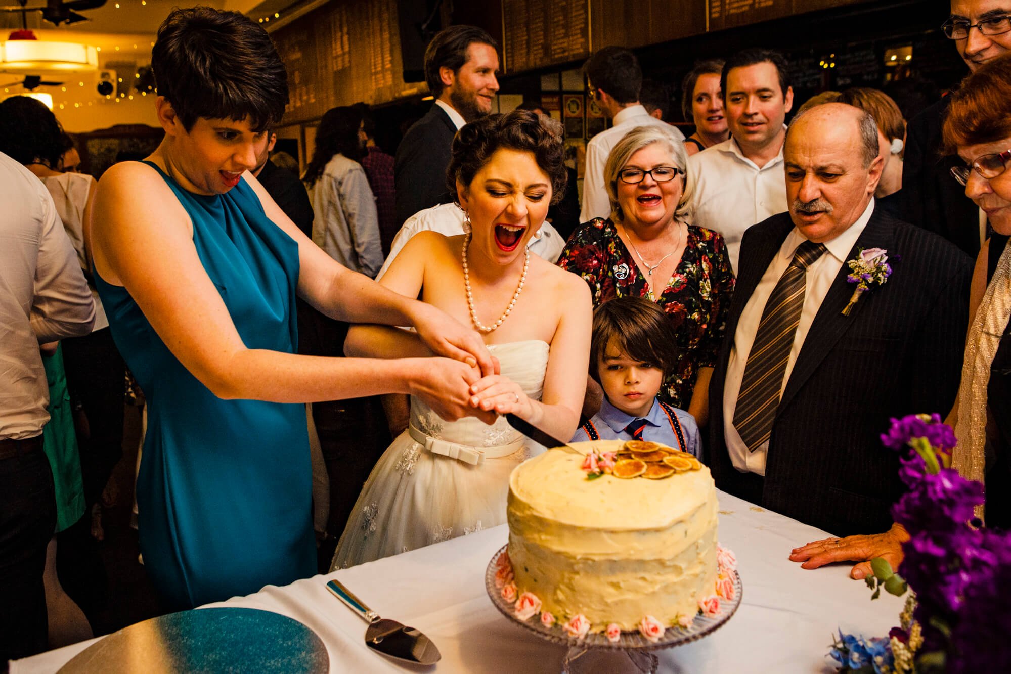 Lesbian wedding photo