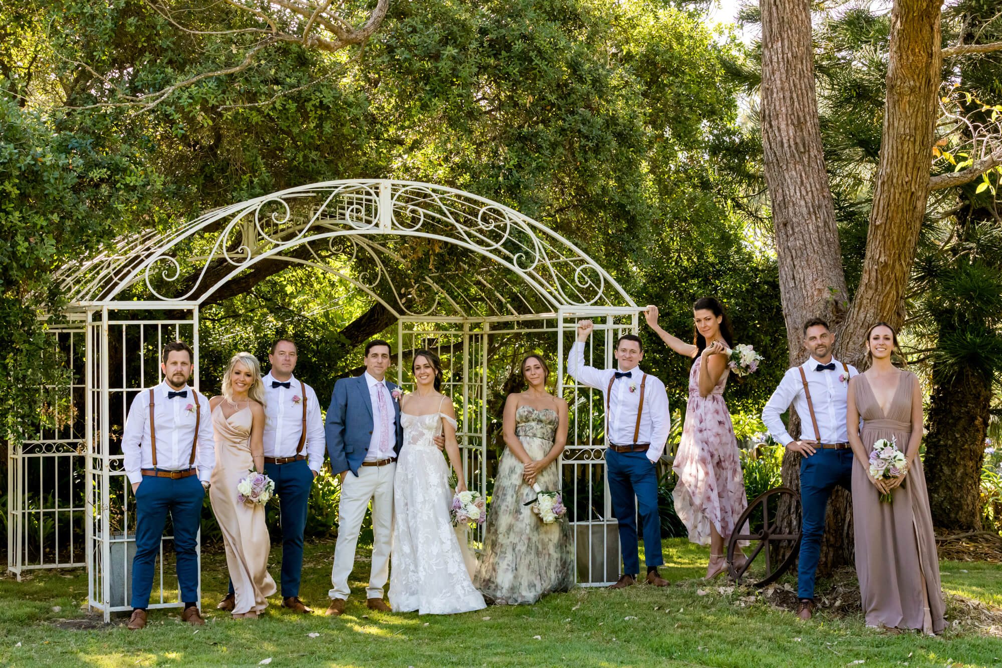 Bridal party Tanilba House