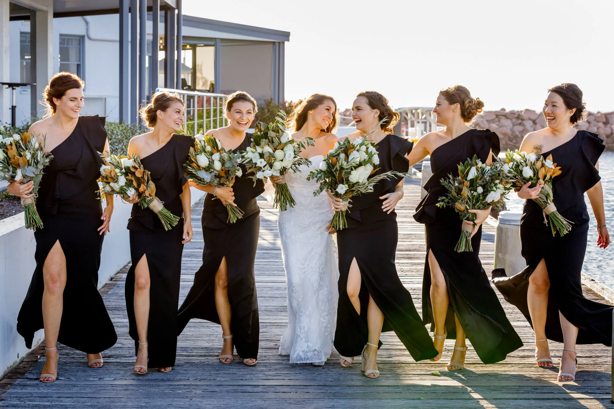 Bridesmaids at The Anchorage Port Stephens