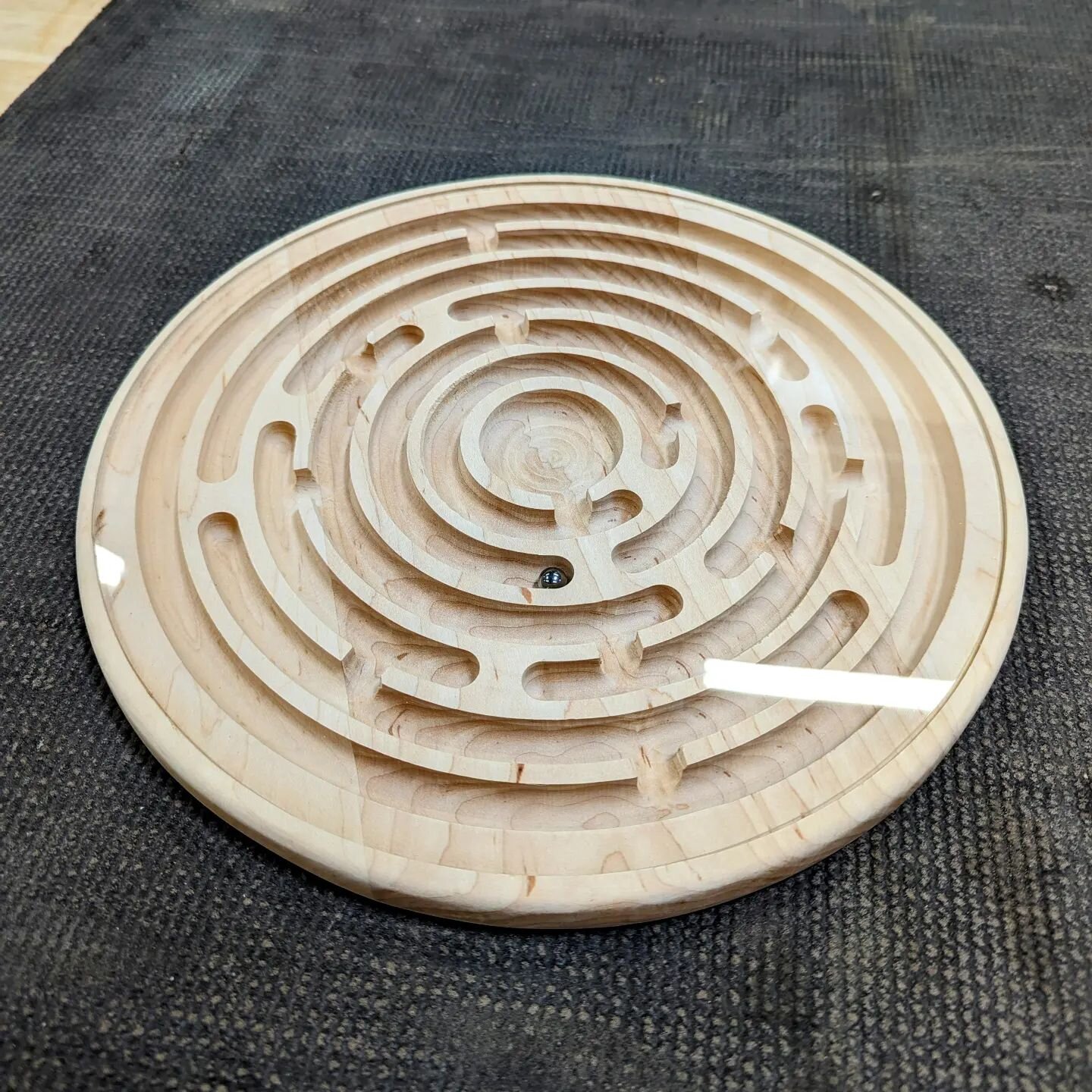 Just wrapped up this prototype for a magnet marble maze. Making several for a summer reading program for a library system. This one is 12&quot; and there will also be a larger 22&quot; size.
.
.
.
#c2woodcraft #woodworking #denver #englewood #localbu