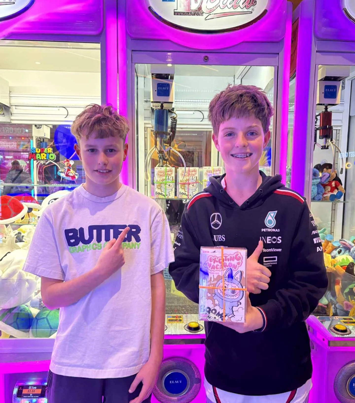 Check out this totally awesome customer who won a Labubu for his sister!🌟👾

PSA: Our Labubus are totally sold out - you ticket and claw champions snatched them ALL UP! 🐰💨 
But don&rsquo;t worry, there&rsquo;s more adorable chaos coming soon! Stay