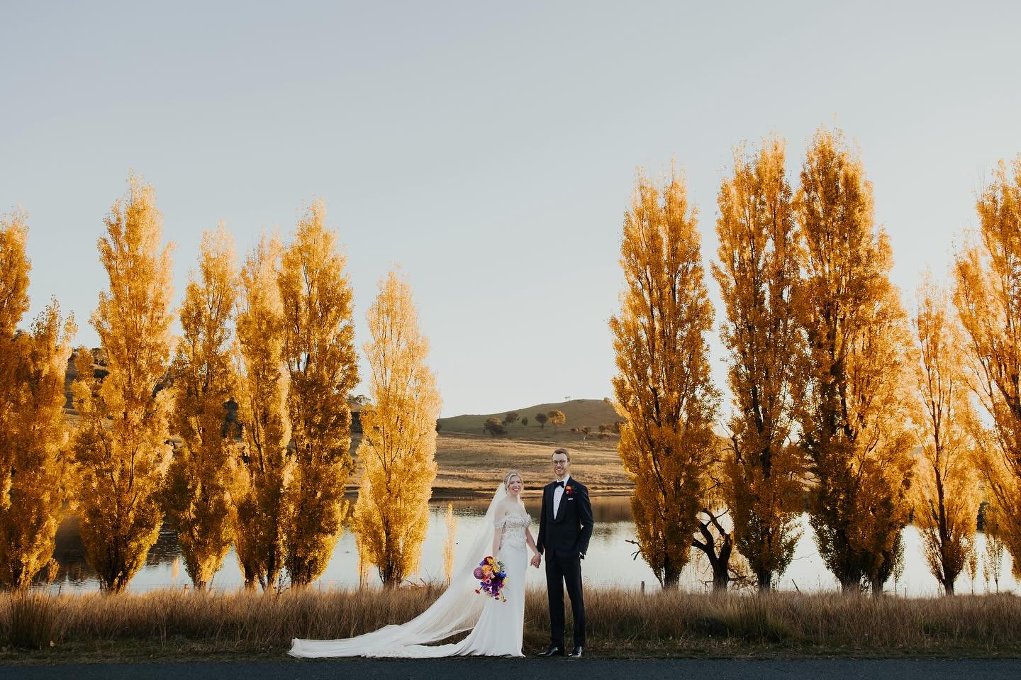 Autumn delivered an epic burst of colour for Jenny and David 🍁🍁🍁

#autumncolors #autumnwedding #poacherspantryweddings #canberraweddings #canberraweddingphotographer