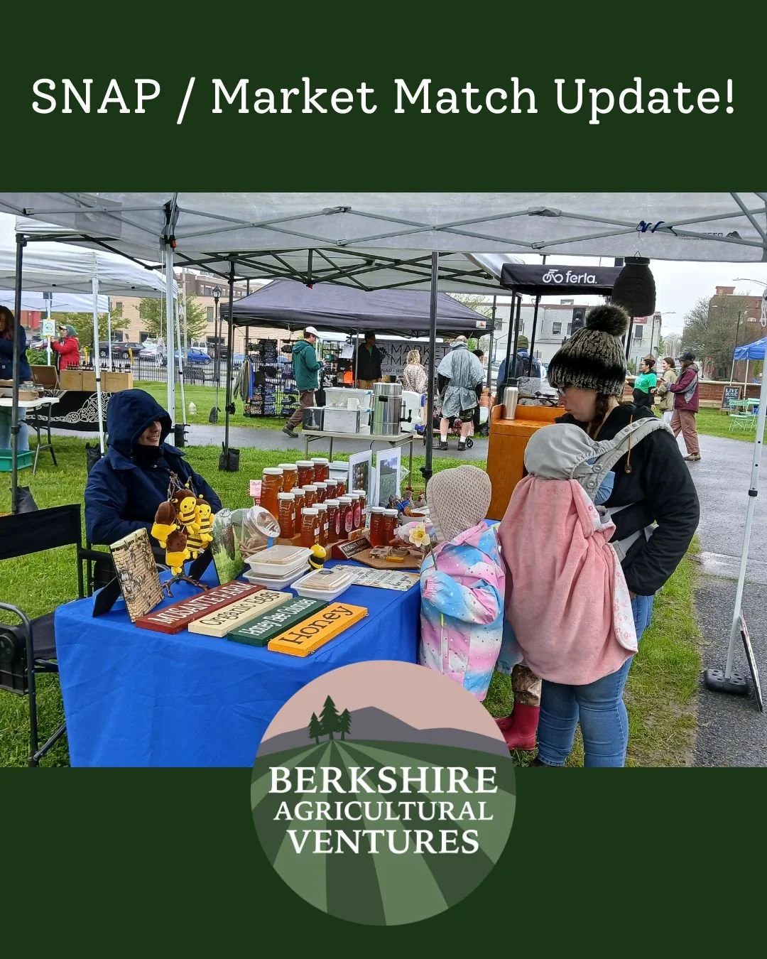 📢📢Market Match Update!!

Now that Massachusetts has released SNAP funding for November and the federal government has reopened, BAV is returning to normal Market Match procedures. SNAP users at winter farmers markets can *DOUBLE* their purchases of