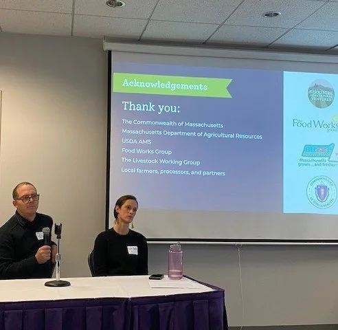 🍗🥬🍞Thanks to MA Food System Collaborative for a great conference - the 2025 MA Food System Forum - in Worcester on Friday! Lots of terrific speakers addressing topics like food security, HIP messaging, food literacy, connecting youth with local fo