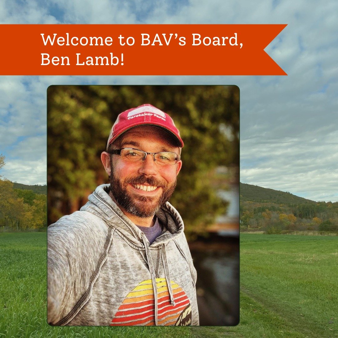 🪻🌱Happy Spring!! On this day of new beginnings, we're excited to welcome Ben Lamb to BAV's Board of Directors! Ben is the Vice President of Economic Development at @1berkshire_, and has been a great BAV collaborator and friend over the past few yea