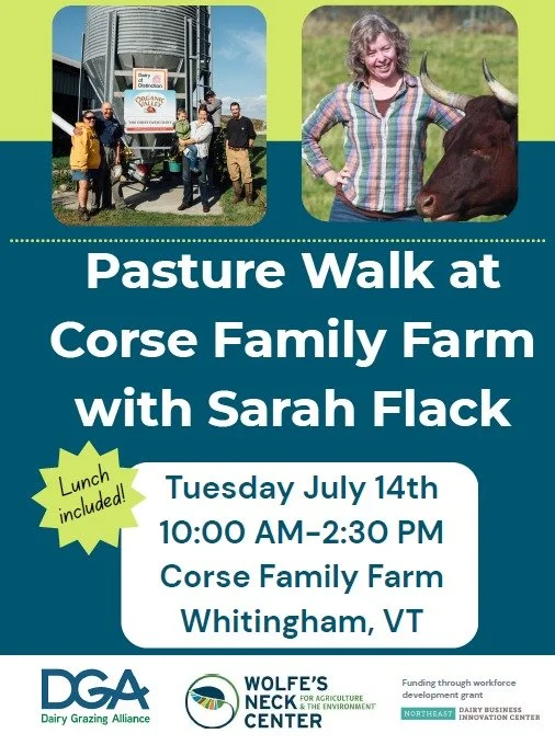 🐑🐐🐂BAV is excited to share this Pasture Walk happening just over the northern Mass. border in Vermont. Grazing expert Sarah Flack is amazing - we and our partners at the New England Grazing Network helped organize a different event with her last y