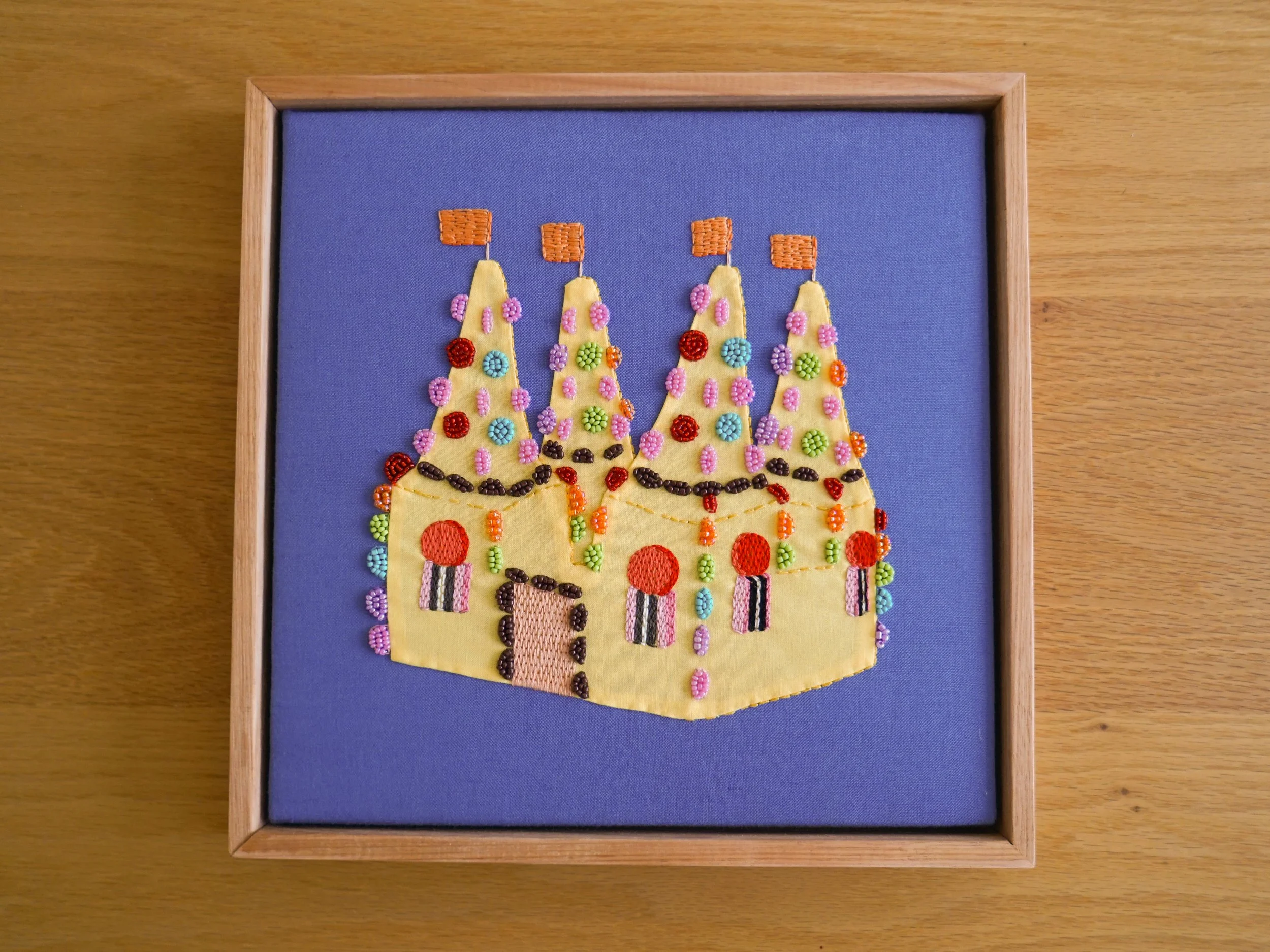 Castle Cake Original Artwork