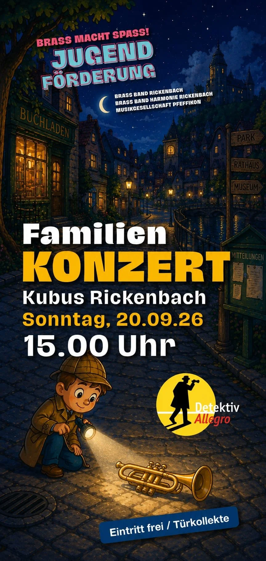 Familienkonzert am 20. September