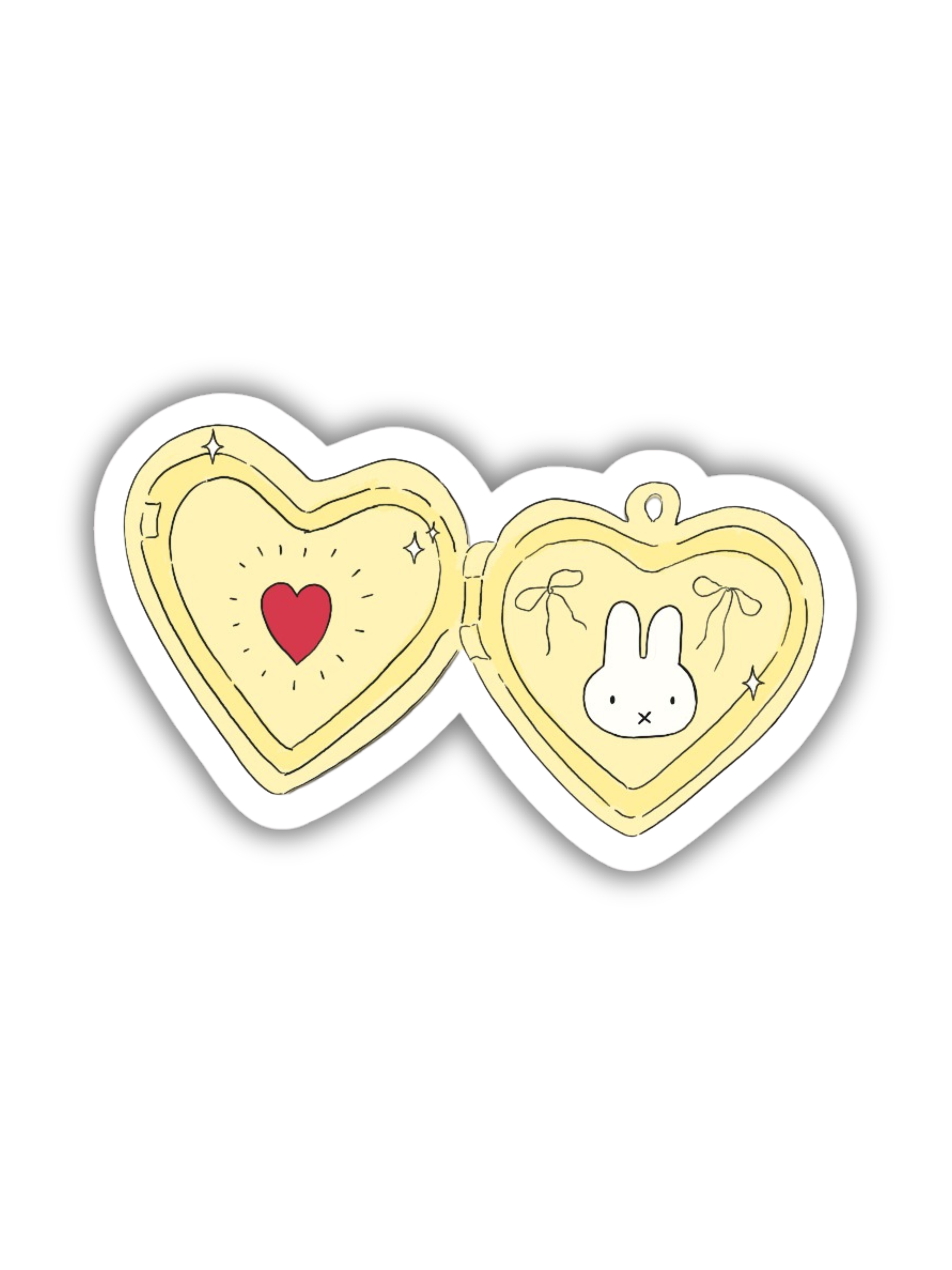 Miffy Locket Sticker