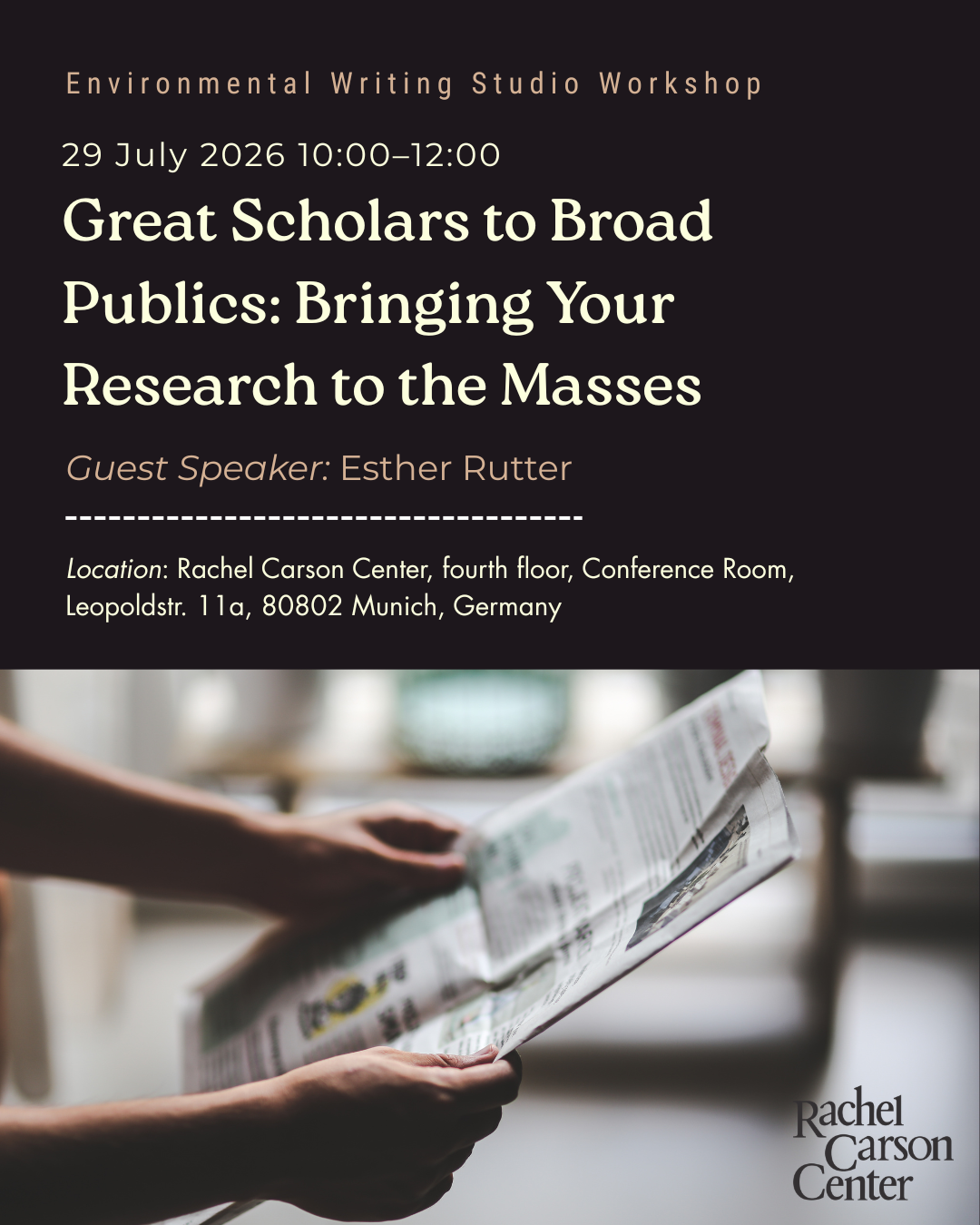 Great Scholars to Broad Publics