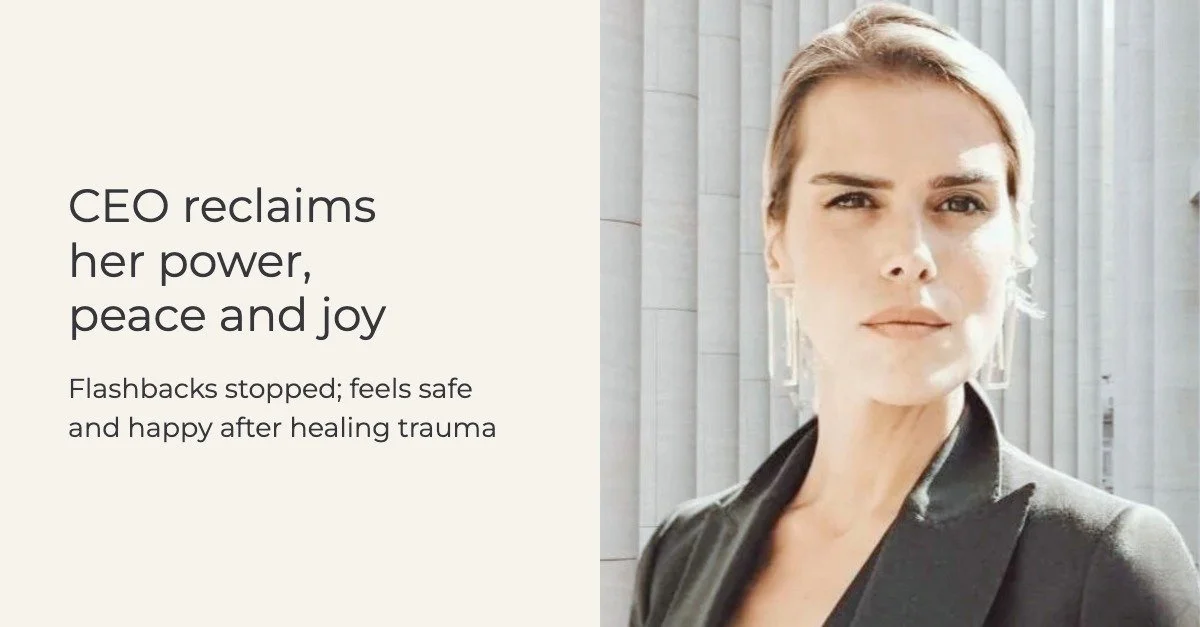 CEO reclaims power, peace and joy by healing trauma