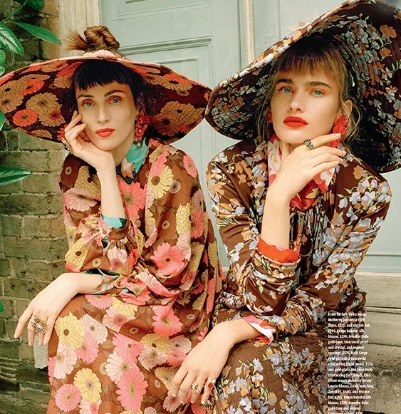 How To Spend It Magazine, Financial Times. Photography@vikramkushwah 
Styling @hannahteare 
Hair @adrianclarkhair 
Makeup @natvanzee 
Models @kieragormley @elinorweedon  
Set design @matthewduguidsetdesign. Location Port Elliot House and Gardens.