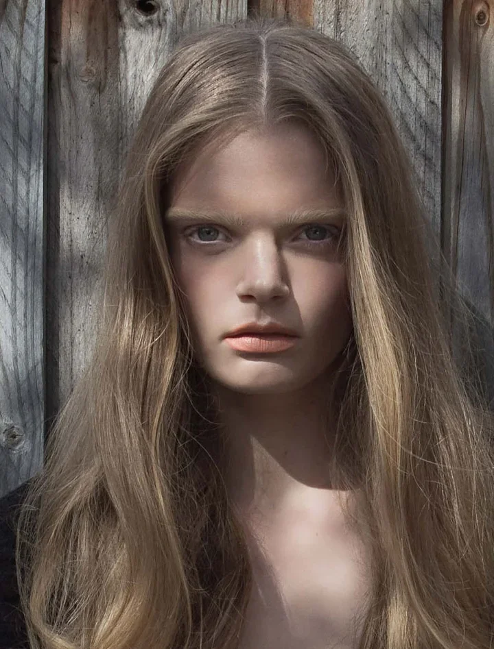 Poster Magazine photography by Nicholas Samartis. Styling Sarah Bonett. Hair Gavin Anesbuy. Make up Nat van Zee. Model Marthe Wiggers IMG.