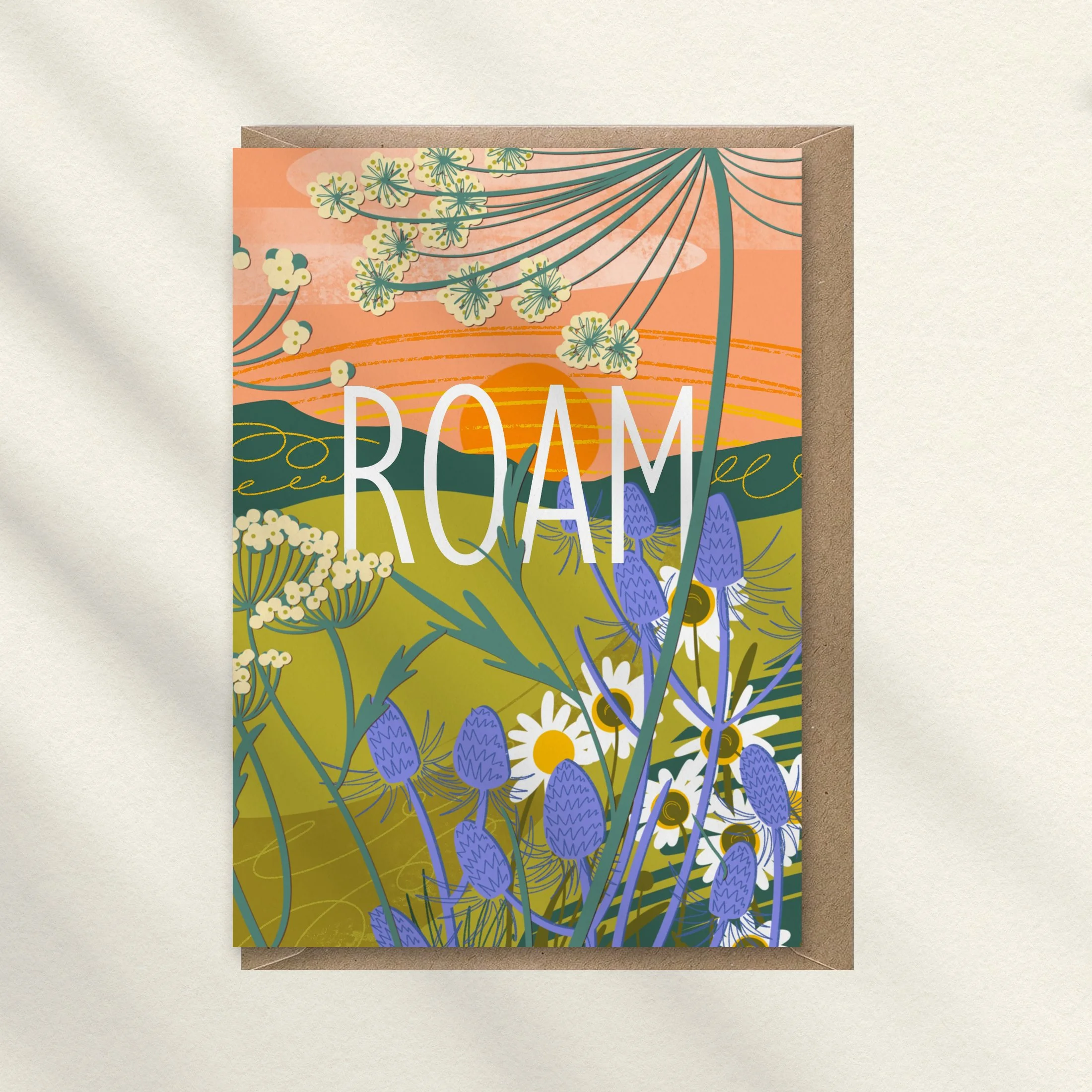 Roam greeting card