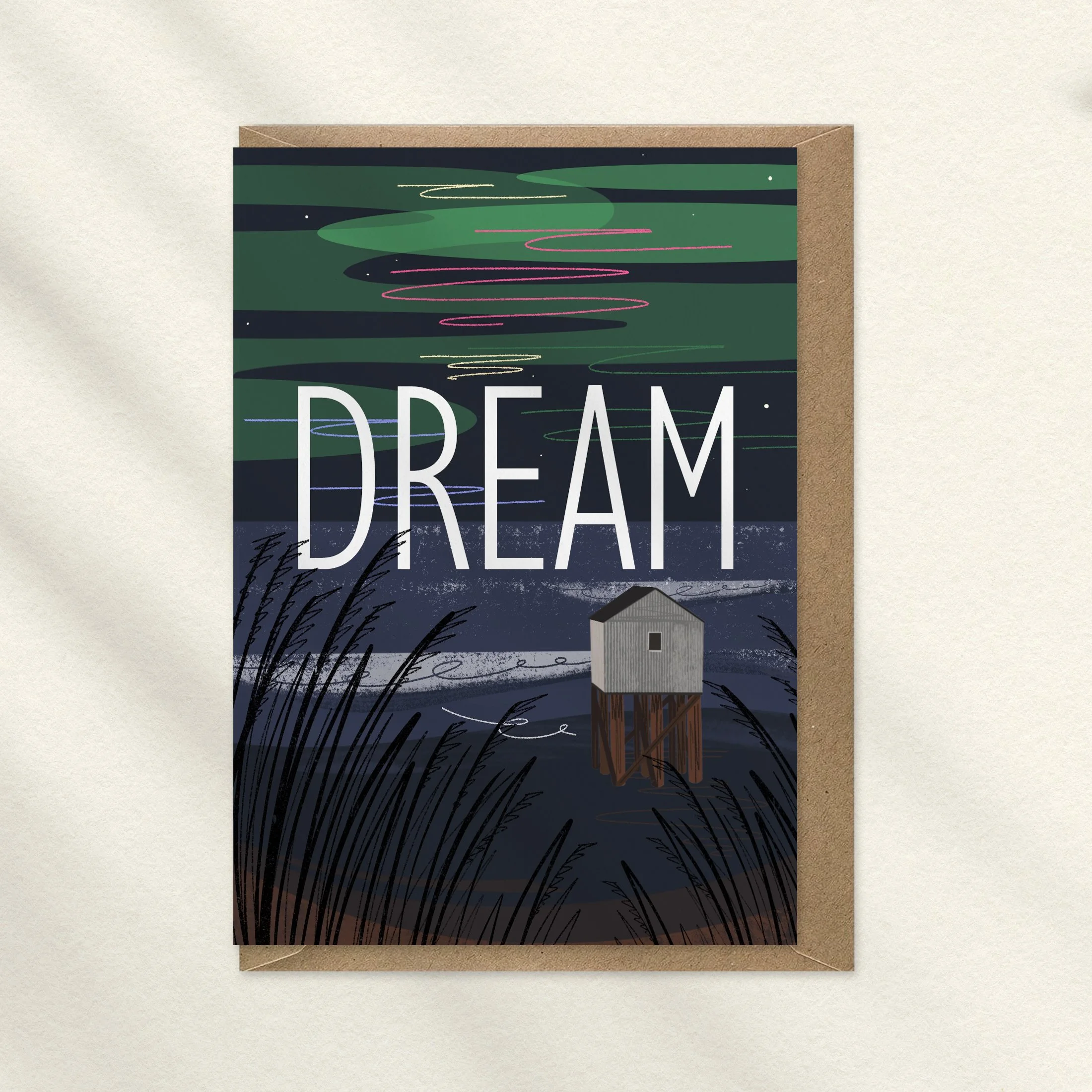 Dream greeting card