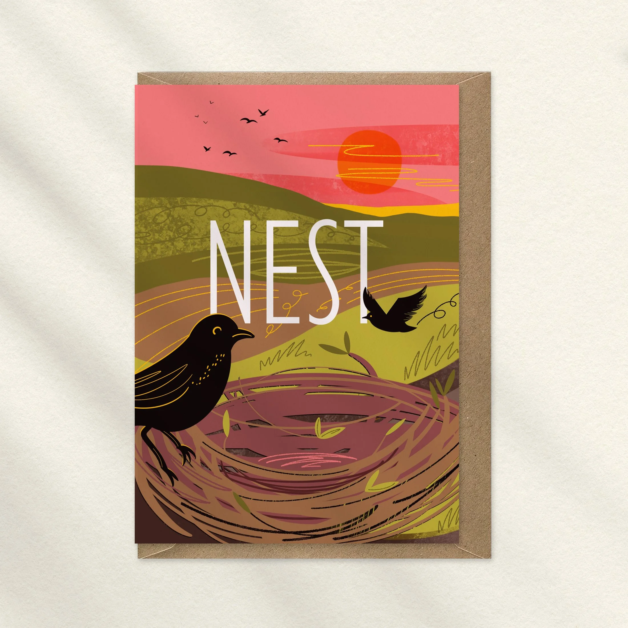 Nest greeting card