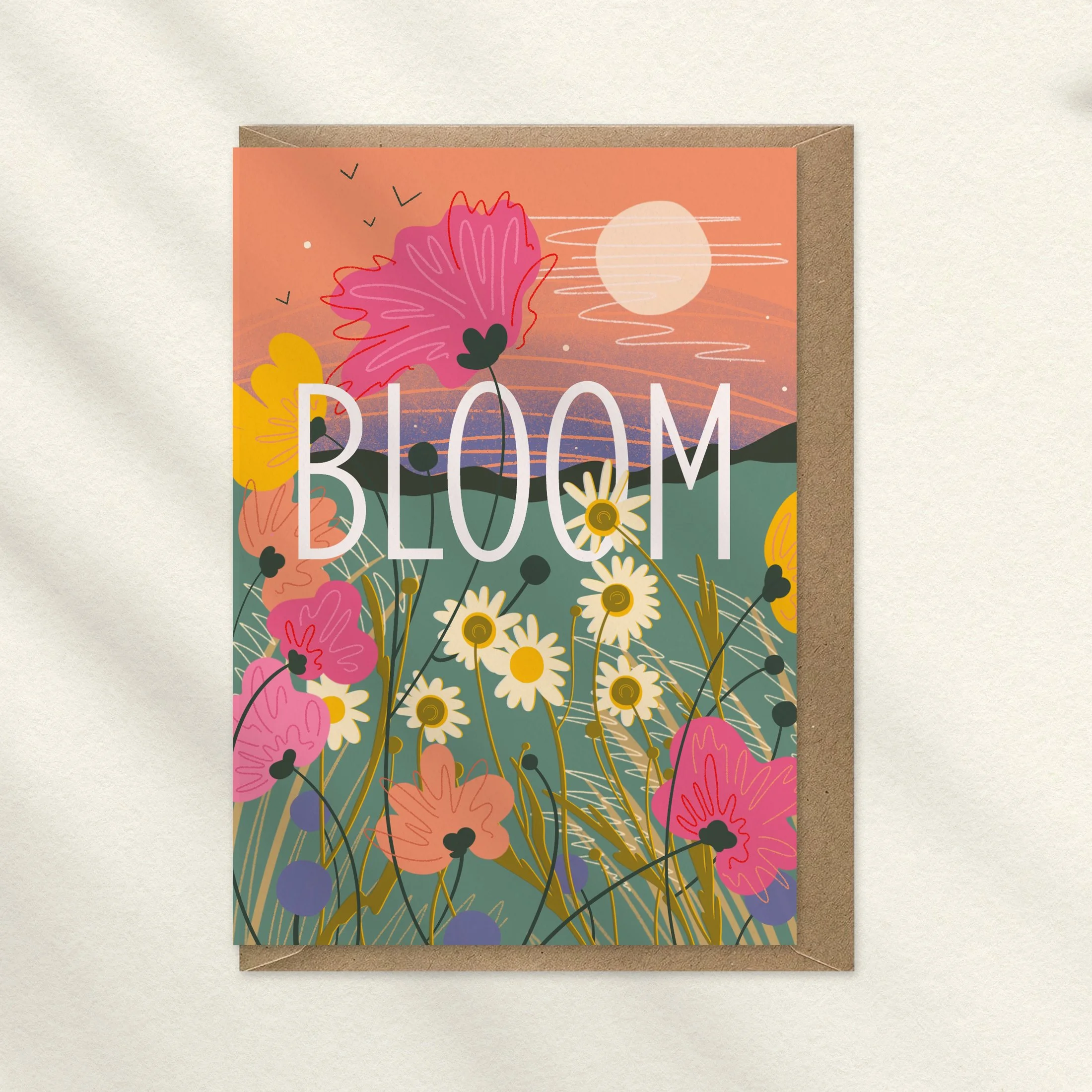 Bloom greeting card