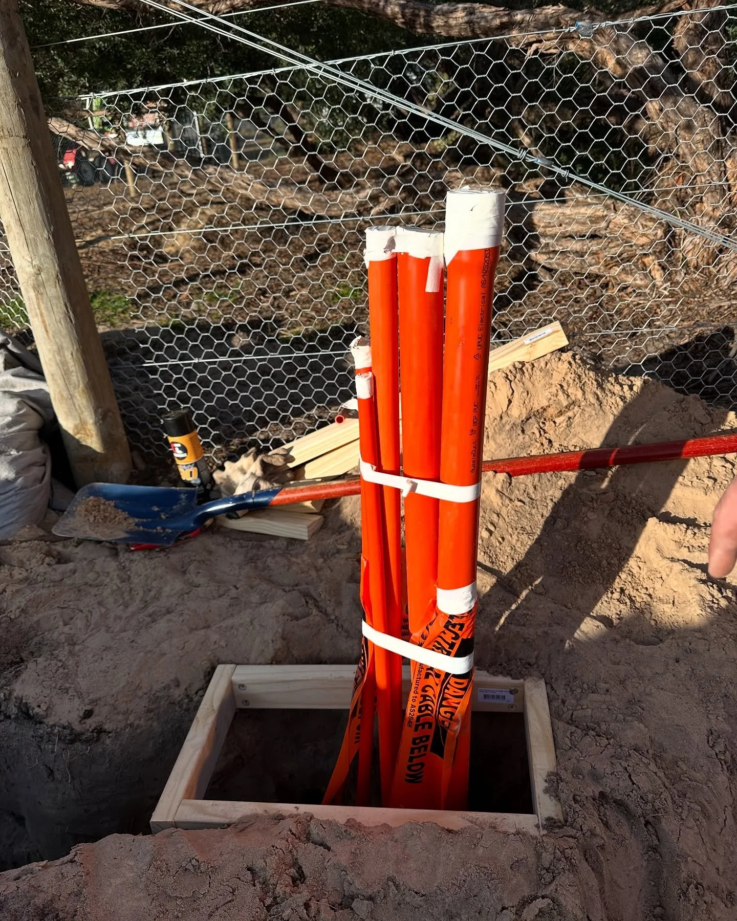 Recently, a client needed power connected to a property for lighting and general use &mdash; even though there aren&rsquo;t any plans to build just yet.

The solution? One of these neat free-standing switchboards! ⚡️

It&rsquo;ll provide safe, reliab