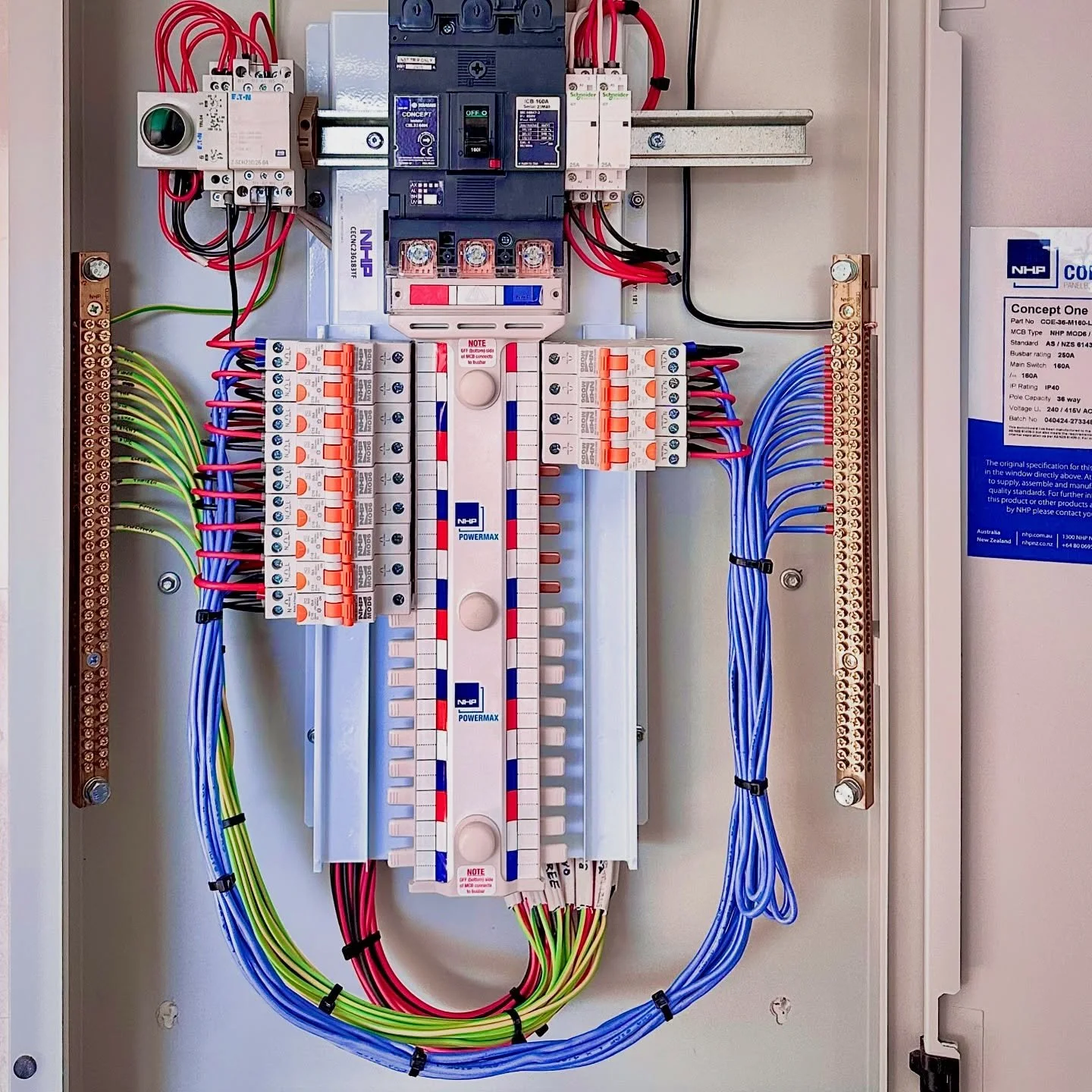 Keeping your home safe and your electrics in check! ⚡️

Here&rsquo;s a look at one of our recent switchboard upgrades &mdash; neat, organised, and built to keep everything running smoothly. @insppaintmornington  A modern, tidy board like this isn&rsq
