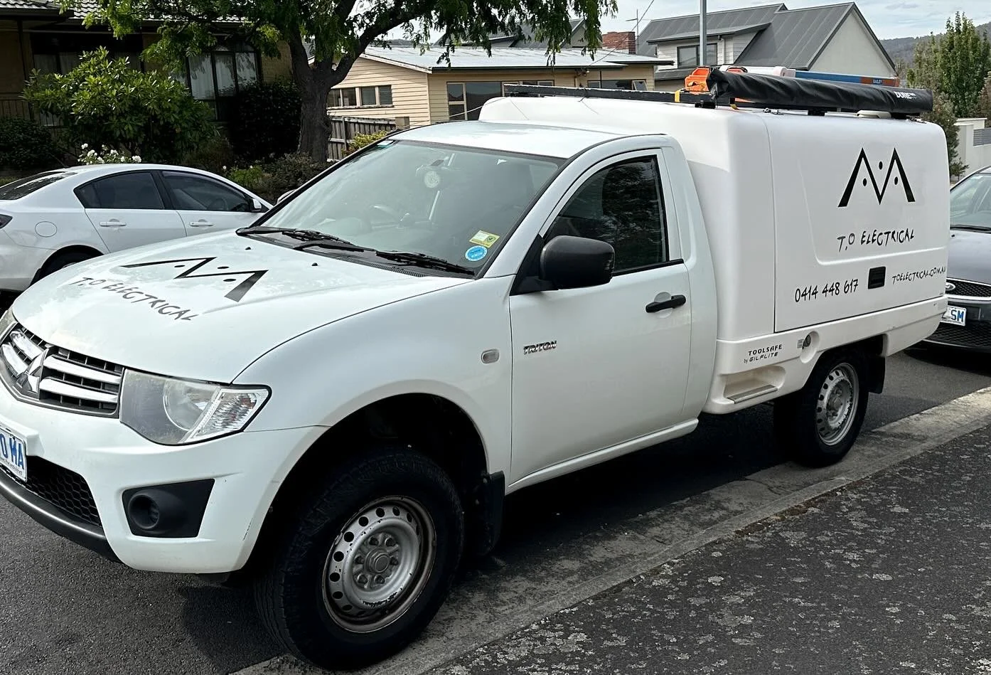 A big thanks to @wrapcrafthobart for doing the signage on the work Ute today!