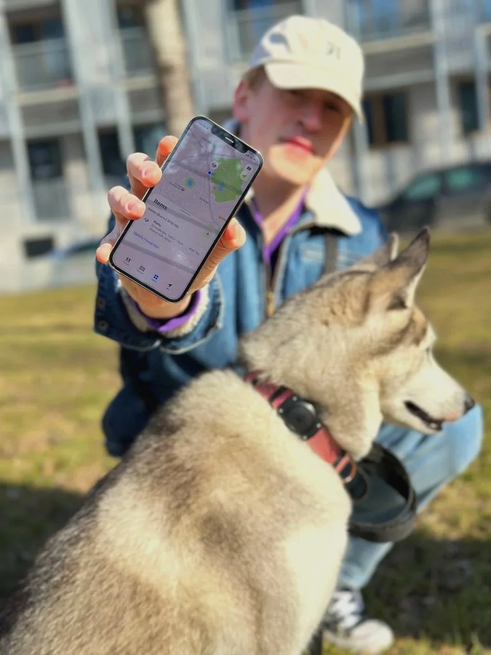 citiway airtag pet tracking find my app