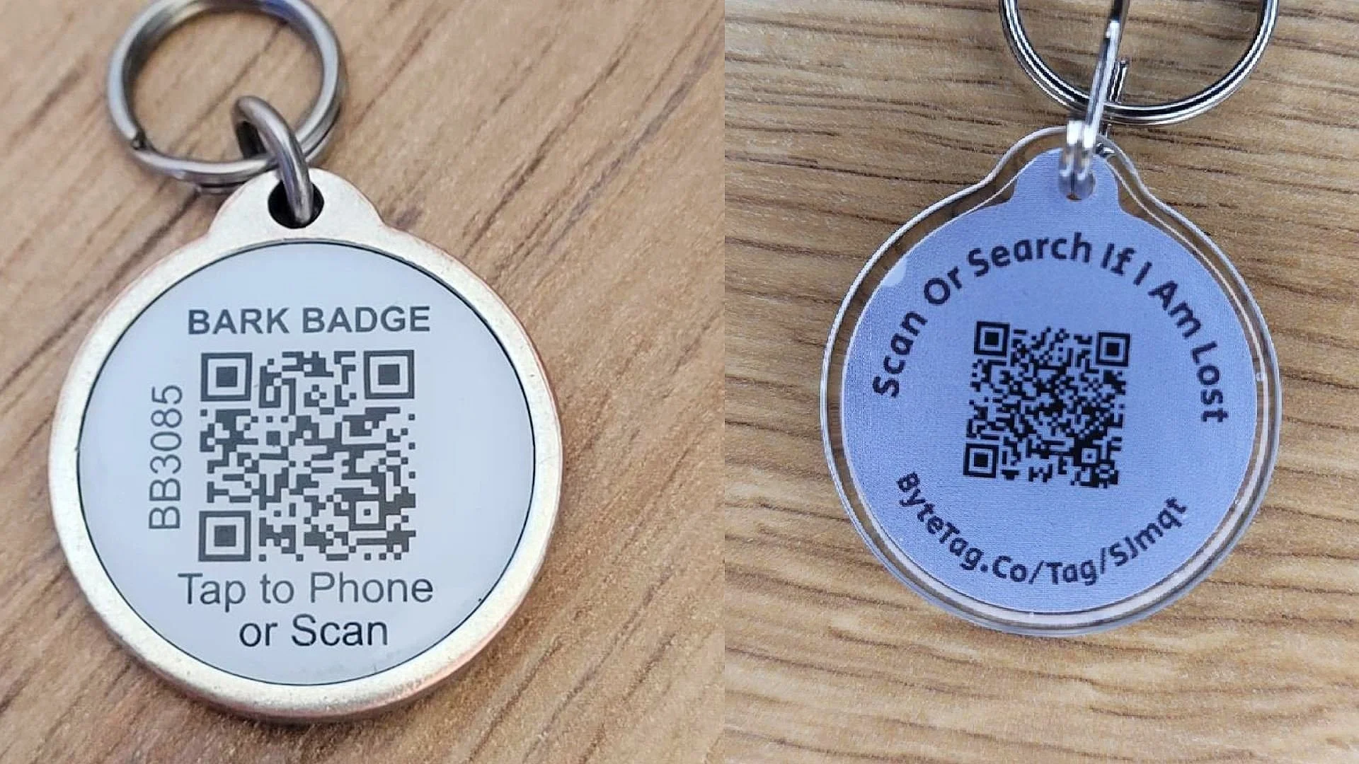 Byte Tag Bark Badge/HeyBuddy vs Byte Tag — Pocket Puppy School
