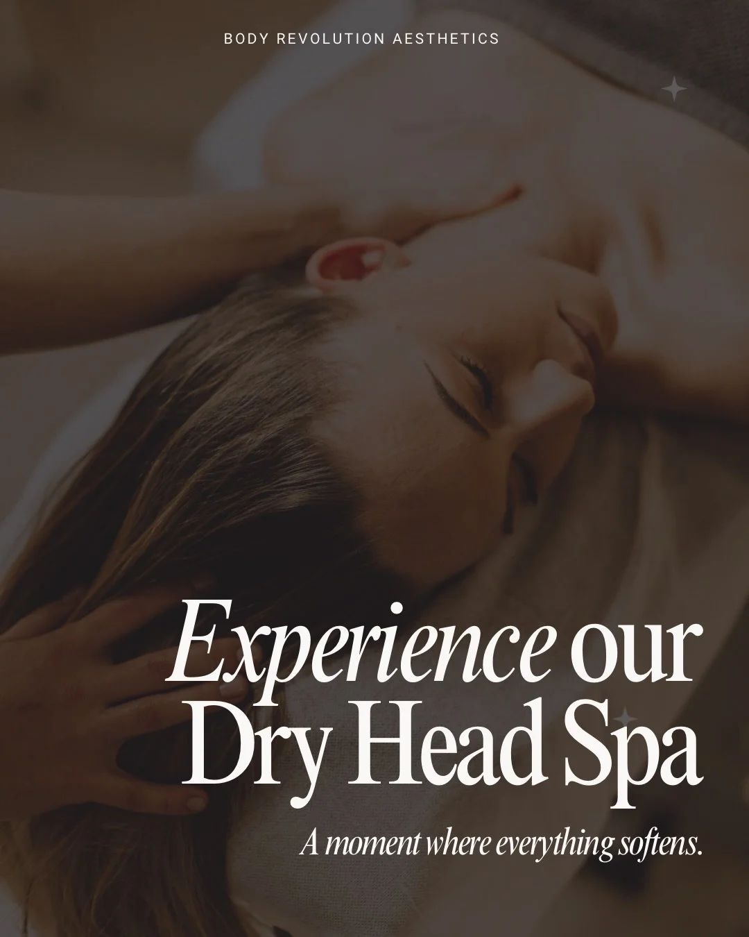 45 minutes of pure bliss ✨

Introducing the Dry Head Spa &mdash; a deeply relaxing scalp, neck &amp; shoulder ritual designed to help your mind switch off and your body let go.

Slow, rhythmic scalp massage, stimulating oils and soothing touch work t
