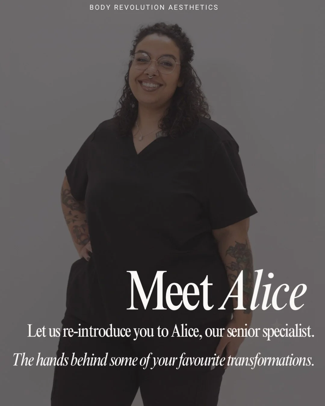 Meet Alice &mdash; the hands behind some of your favourite transformations.

Our senior specialist in Brazilian Lymphatic Drainage, Wood Therapy Sculpting &amp; the Dry Head Spa, with 2+ years of hands-on experience and consistent 5-star reviews ⭐⭐⭐⭐
