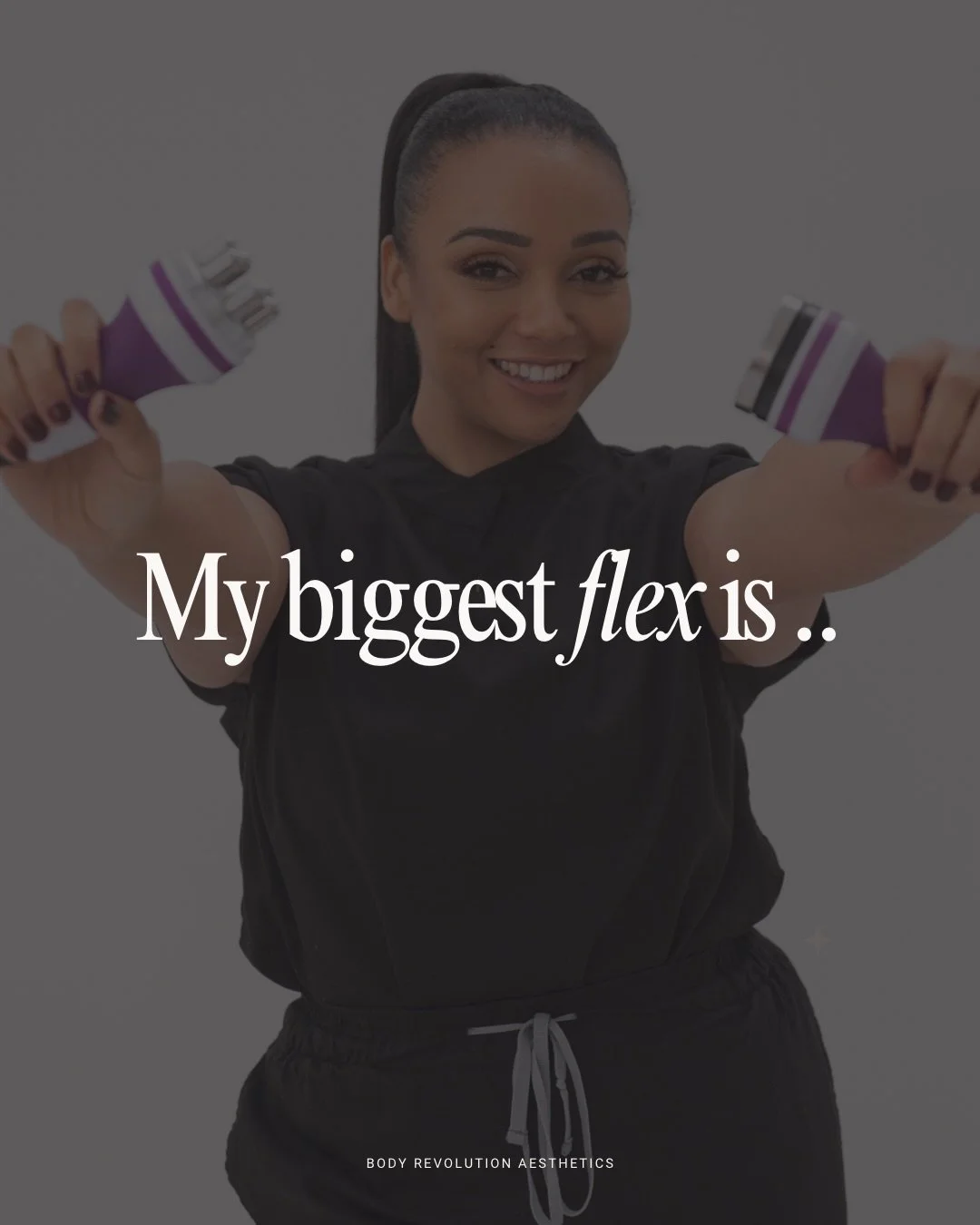 My biggest flex isn&rsquo;t a machine.
It isn&rsquo;t the awards.
It isn&rsquo;t even the results (although they&rsquo;re incredible 😉).

It&rsquo;s helping women reconnect with their bodies.

When I started Body Revolution, it was never just about 
