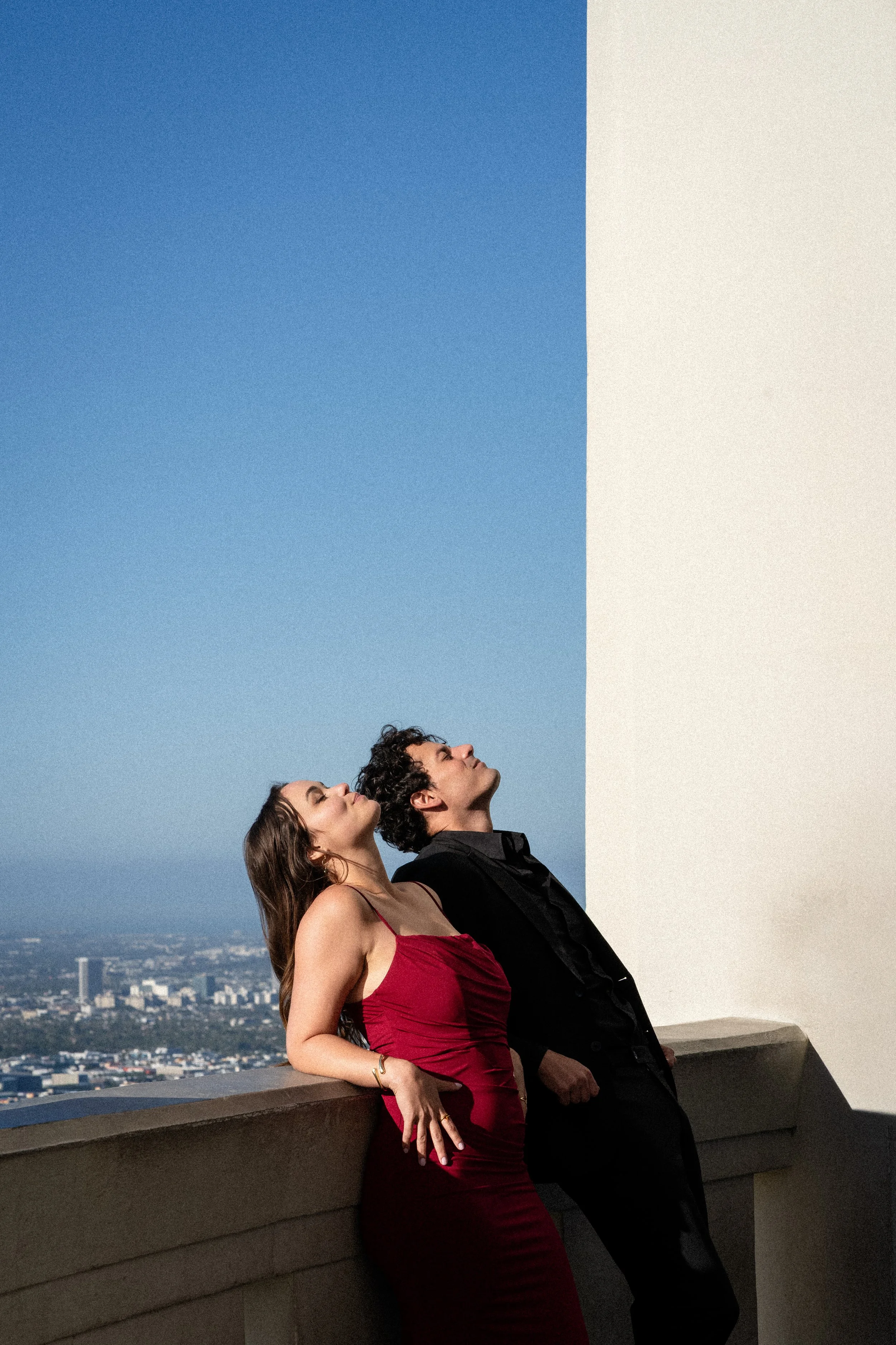 Jacobo & Kim - engagement shoot - Griffith Observatory-22.jpg