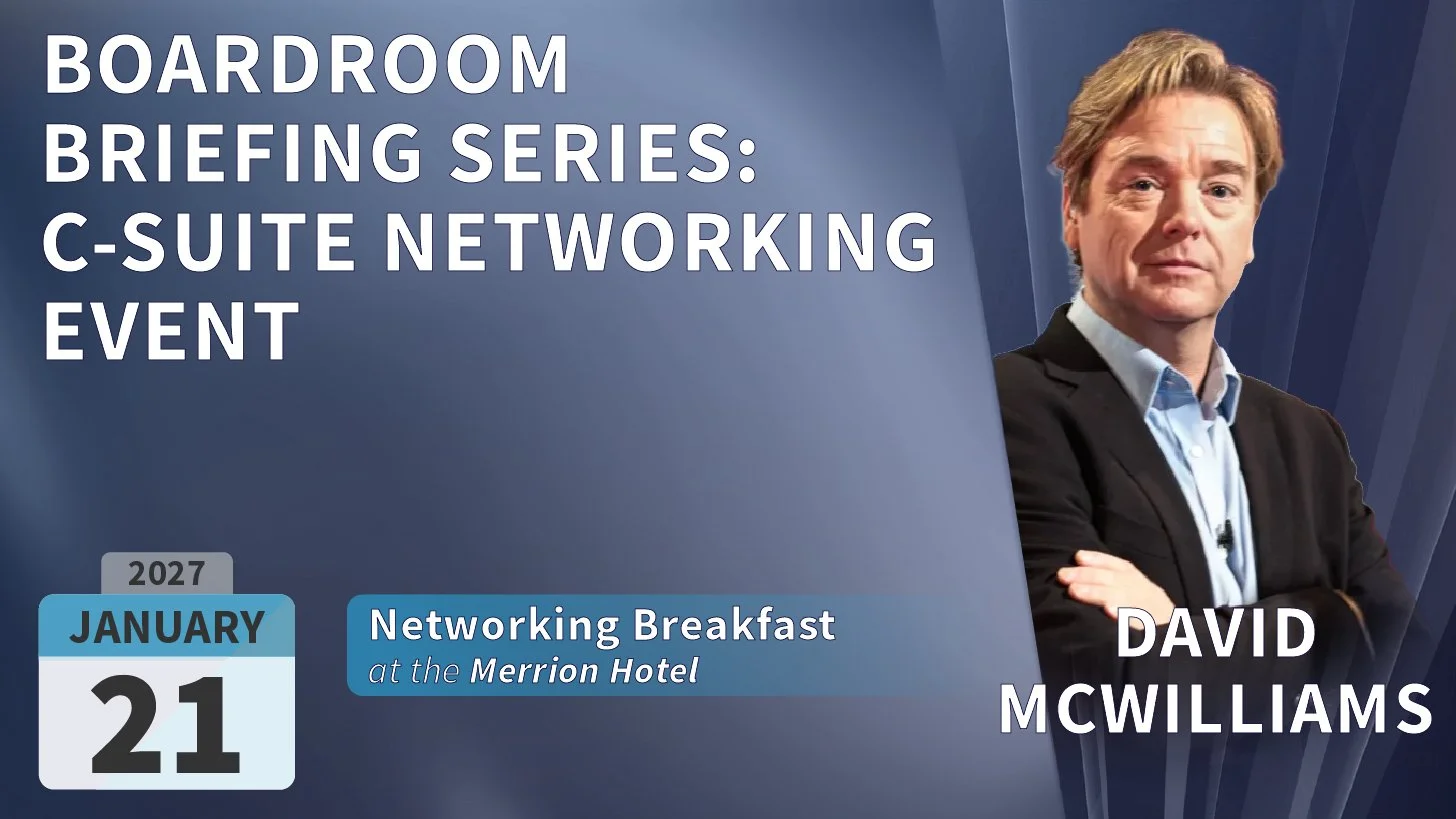Boardroom Briefing with David McWilliams