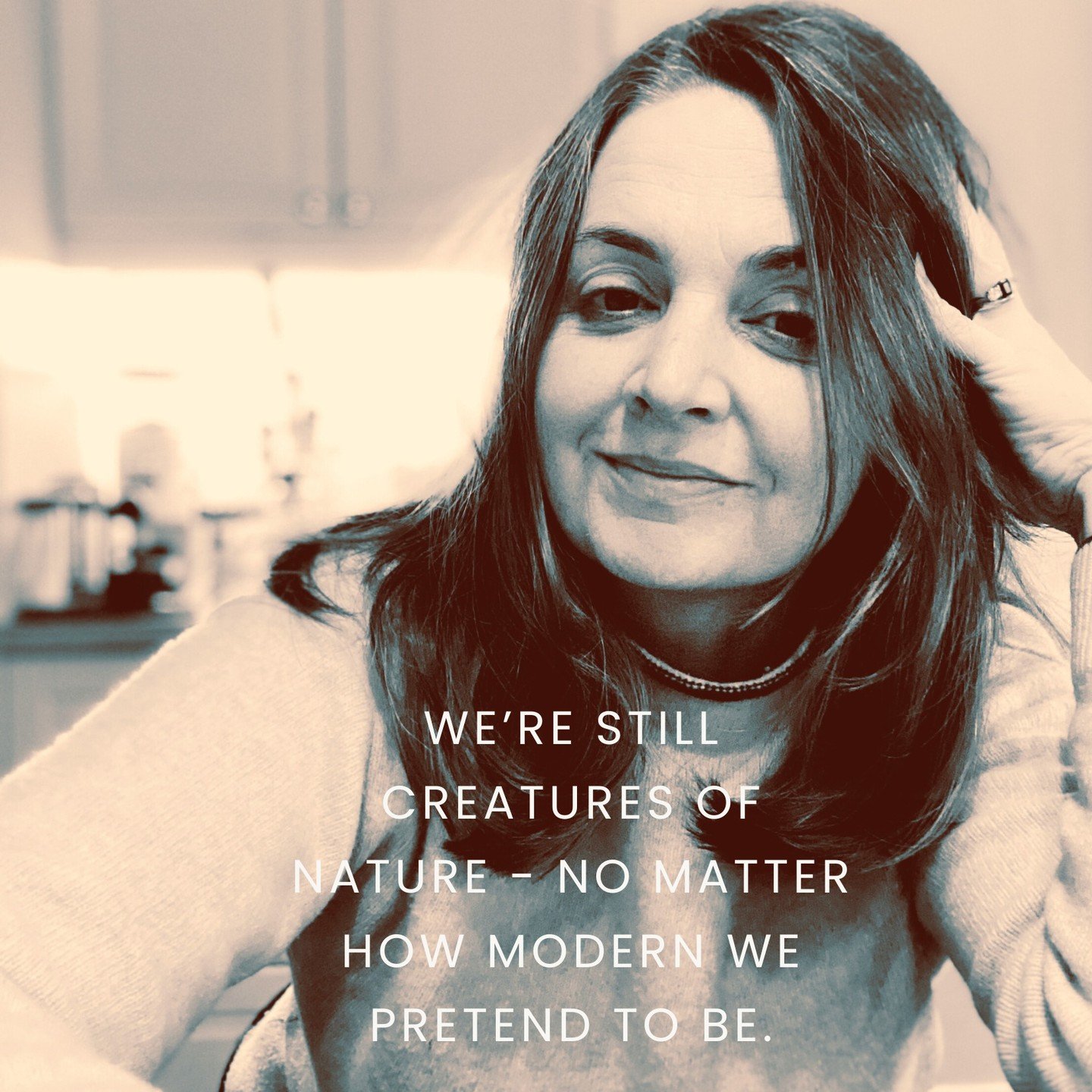 We&rsquo;re still creatures of nature - no matter how modern we pretend to be.

Yes, we have electric lights.
And central heating.

But we&rsquo;re still creatures of nature -
intimately tied into Her moods and Her seasons.

The nights are long now.
