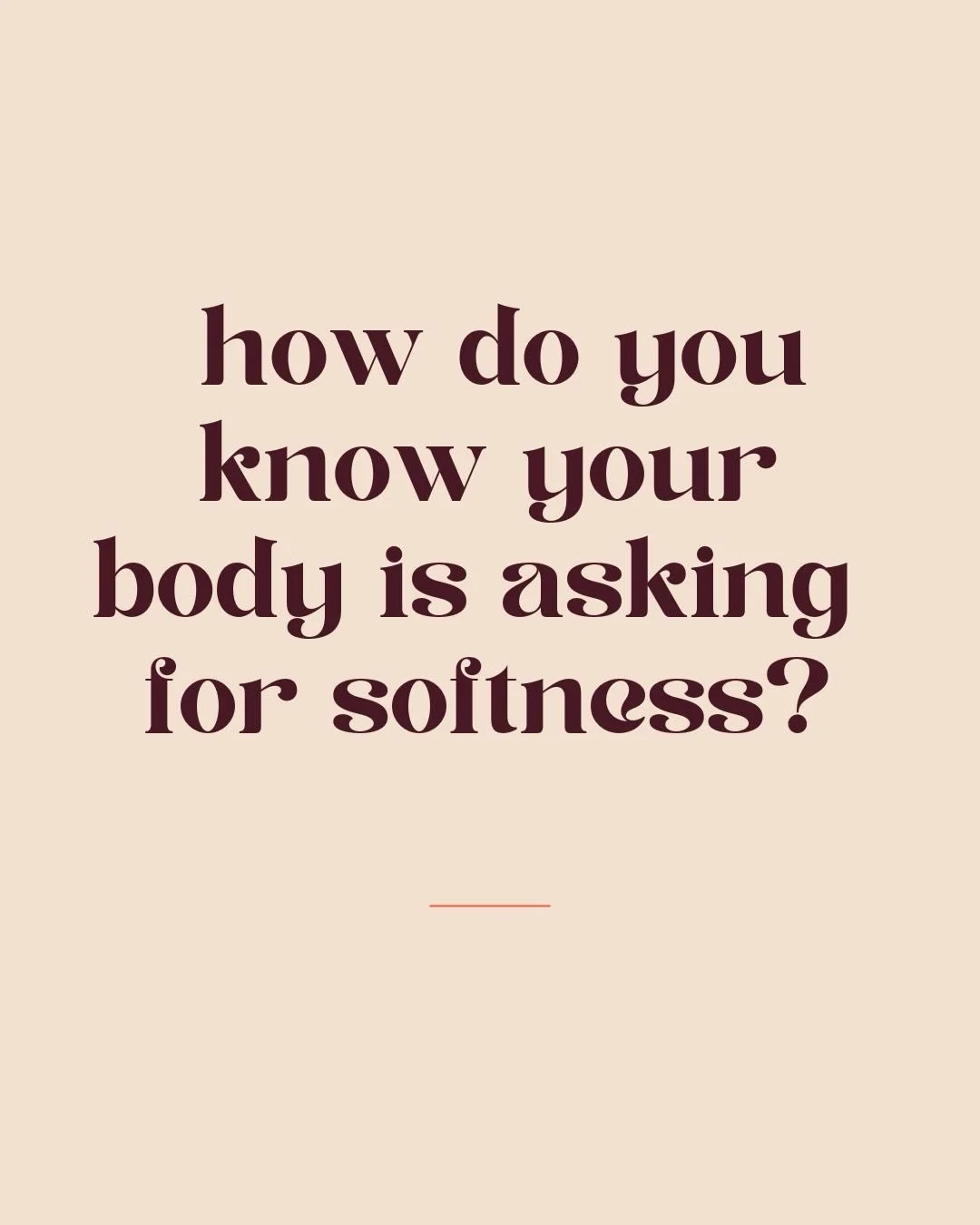 We&rsquo;re often taught to notice 
the body only when it becomes 
impossible to ignore.

When exhaustion turns into collapse. When stress becomes illness. When the whisper becomes a shout.
But the body is speaking long before that.

Irritation. Rest