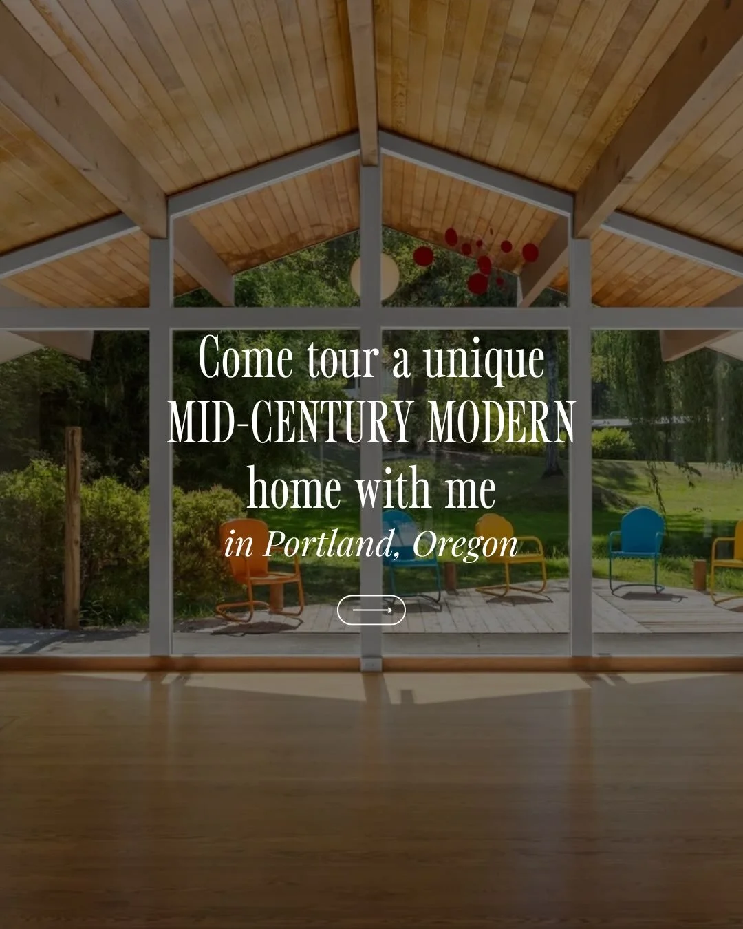 Calling all my fellow MCM nerds. 🤓🏡⁣
⁣
I was previewing homes for an out of town client and this one came up in their search. I knew I had to check it out in person, and while it wasn&rsquo;t their style, it&rsquo;s 100% such a special home in so m