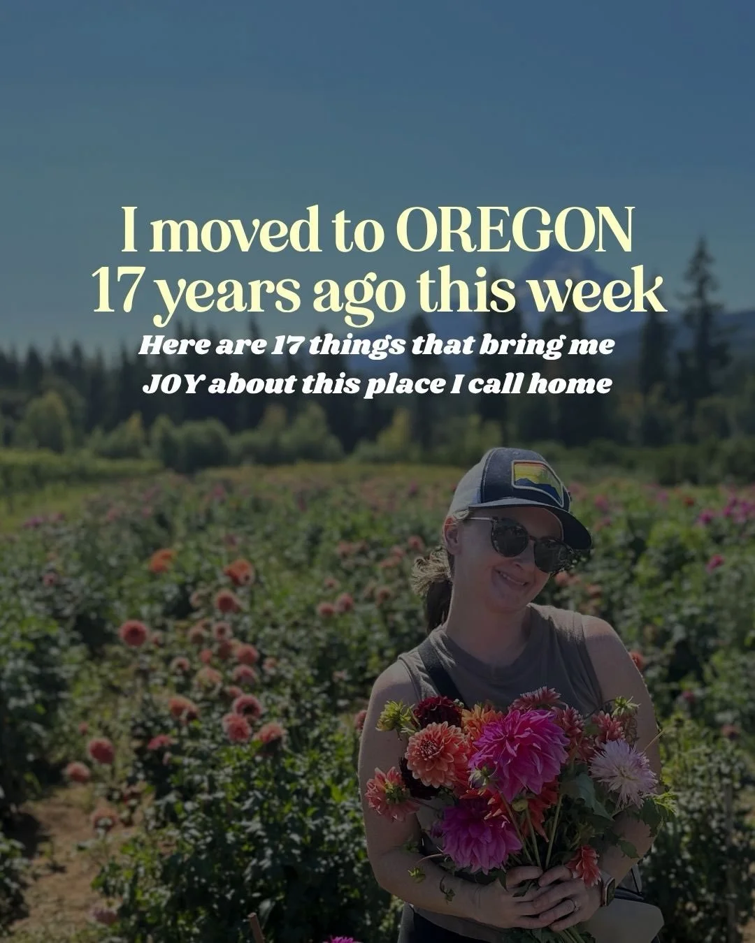 This time of year always makes me a little nostalgic. Not only is October is my birthday month (Libra szn!) and it&rsquo;s also the  anniversary month I moved to Oregon. Last week I celebrated 17 years in this magical little nook of the upper left, a