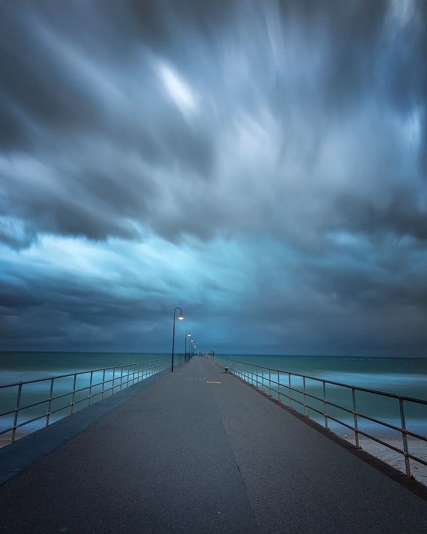 This photo was taken just minutes before a burst of wild weather swept across Adelaide. Flash flooding, damaging winds, and hail all in one evening.
We got lucky and escaped and reached our accommodation safely but felt sorry for the people who got c