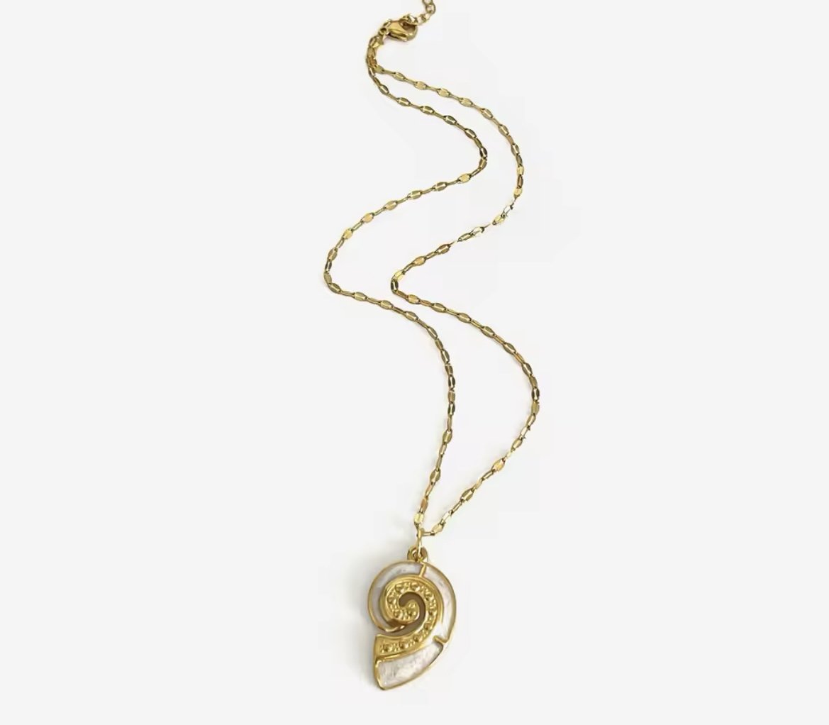 SPIRAL OF THE SEA Necklace