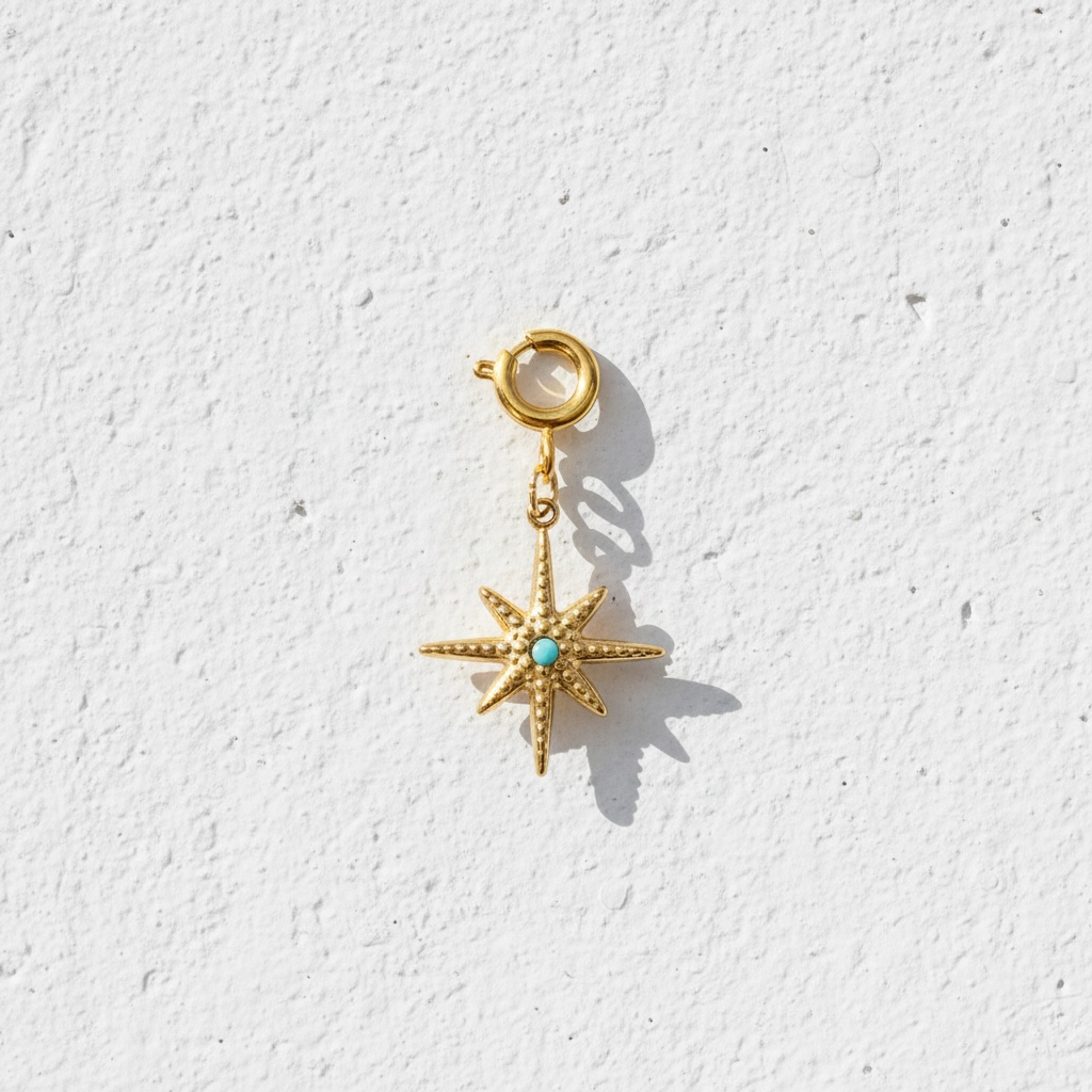 BLUE STAR Charm