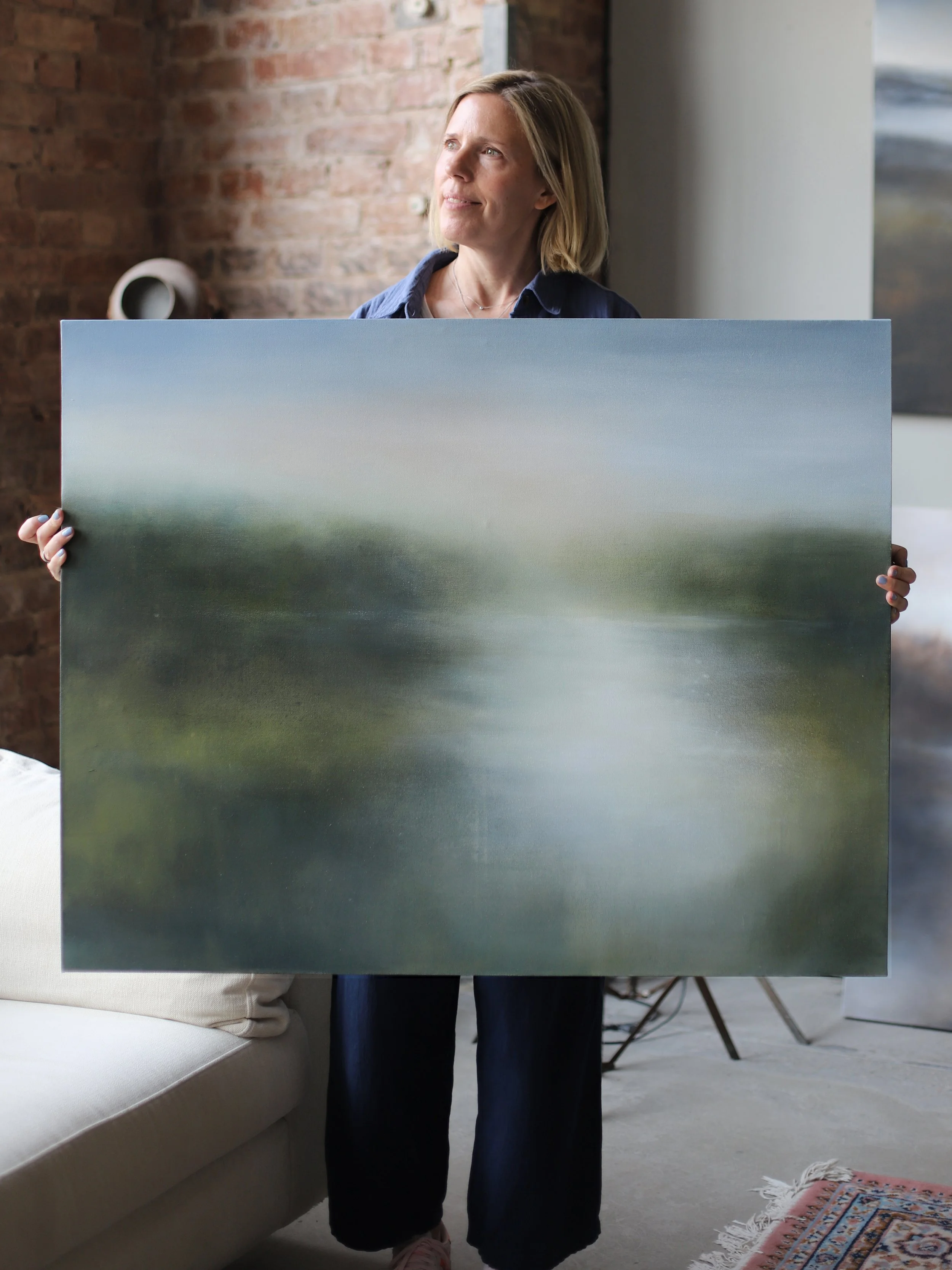 Emerald dew 100x80 cm