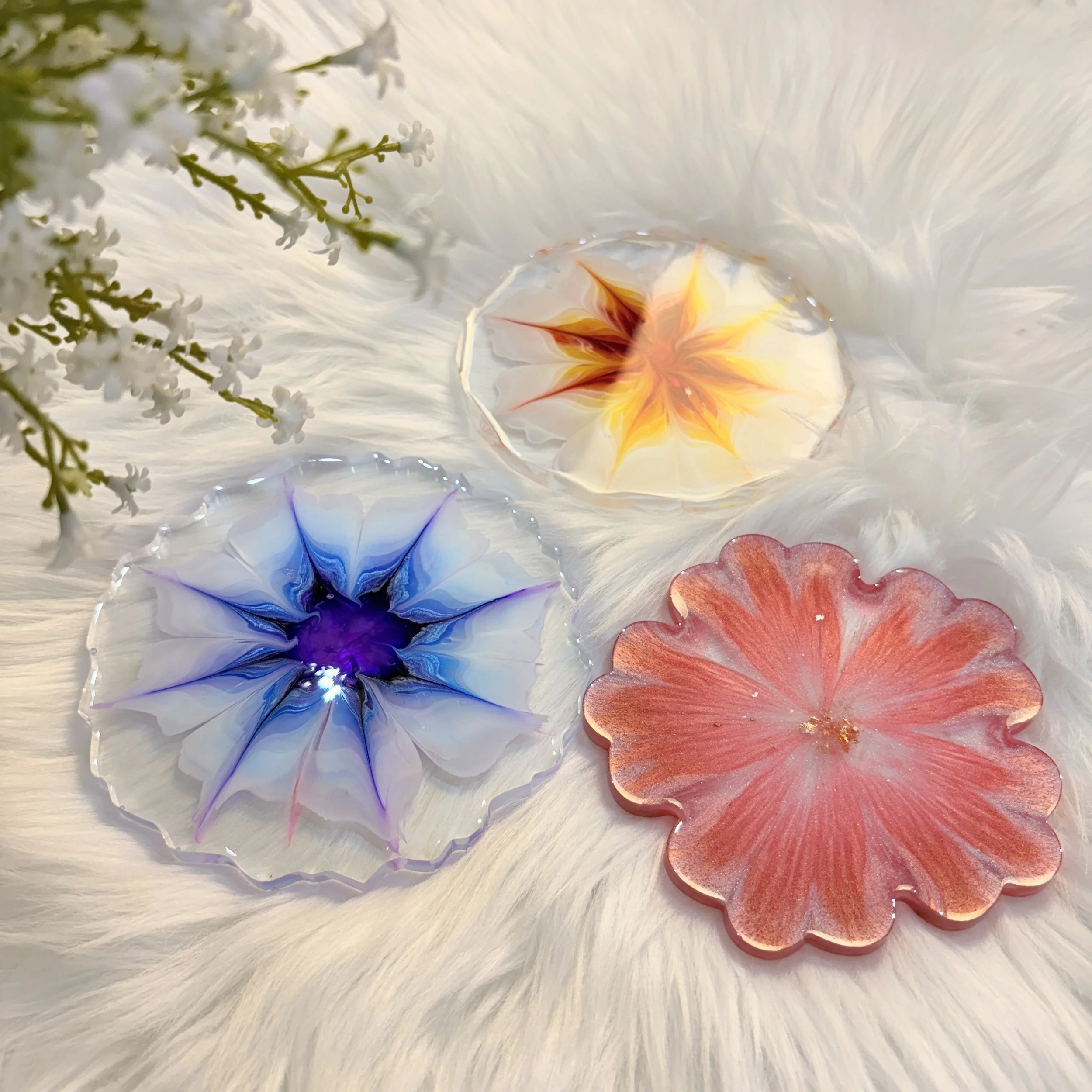Resin Art workshop for Coasters Making