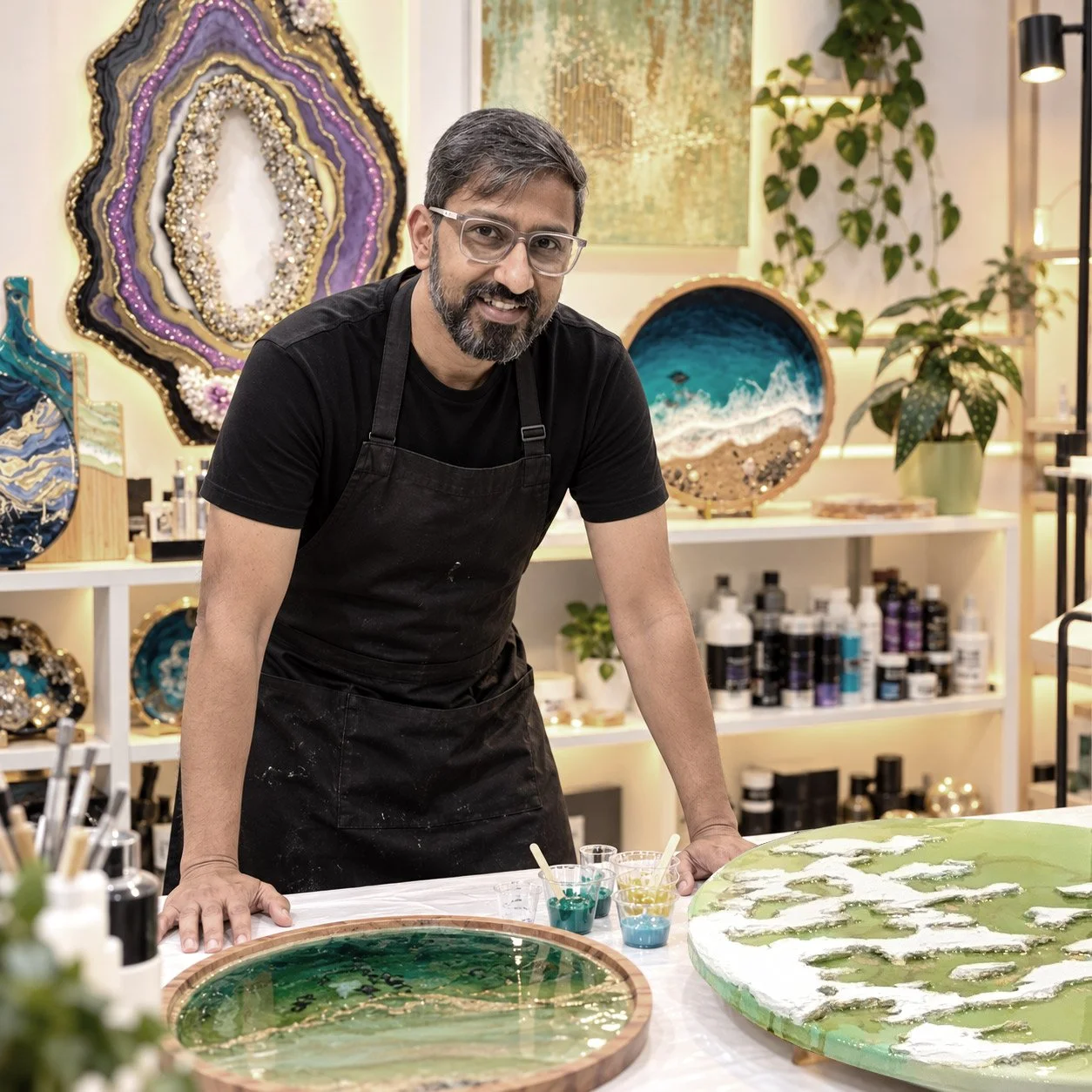 Raj - A Resin Artist from Western Sydney