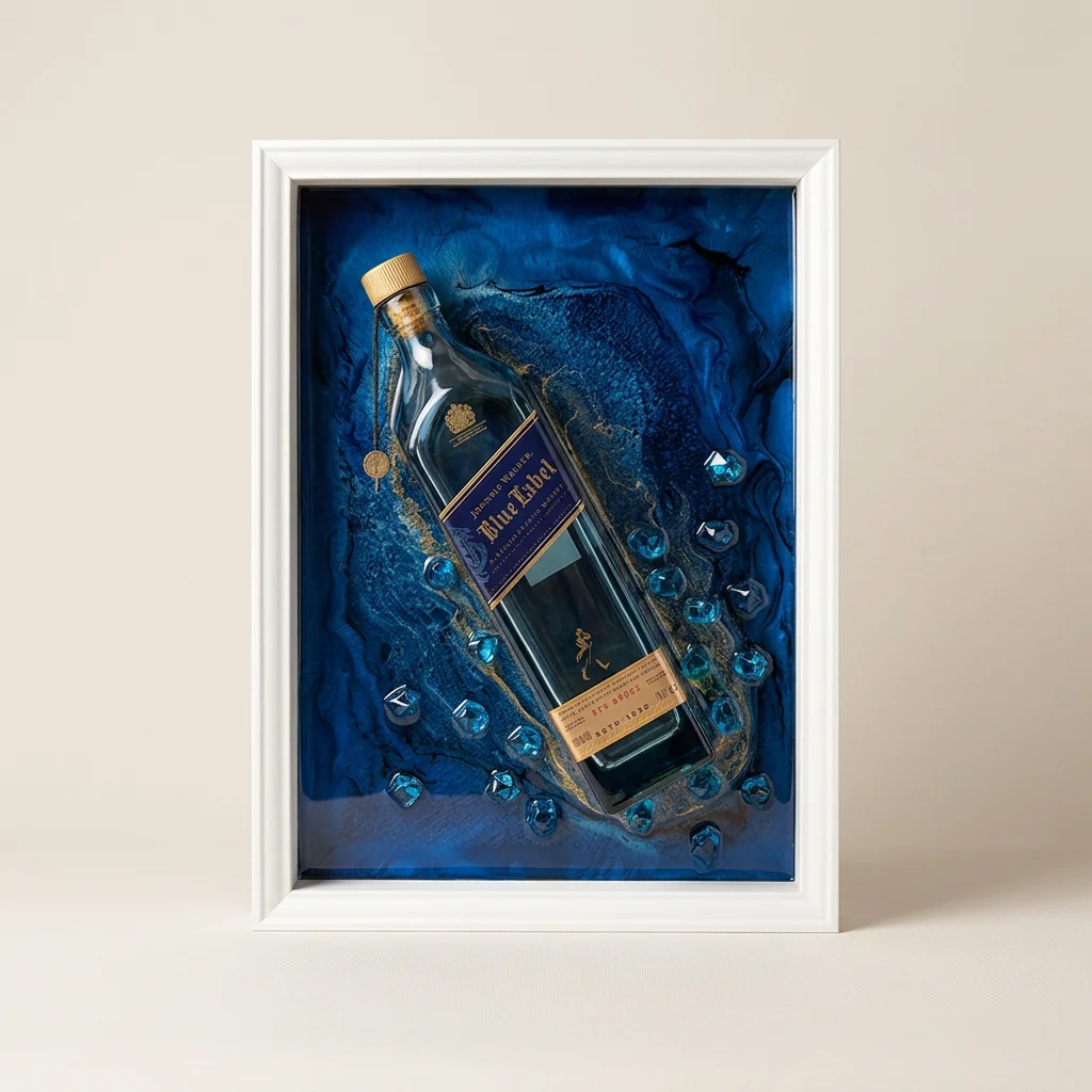 Bottle Art - Blue Label
