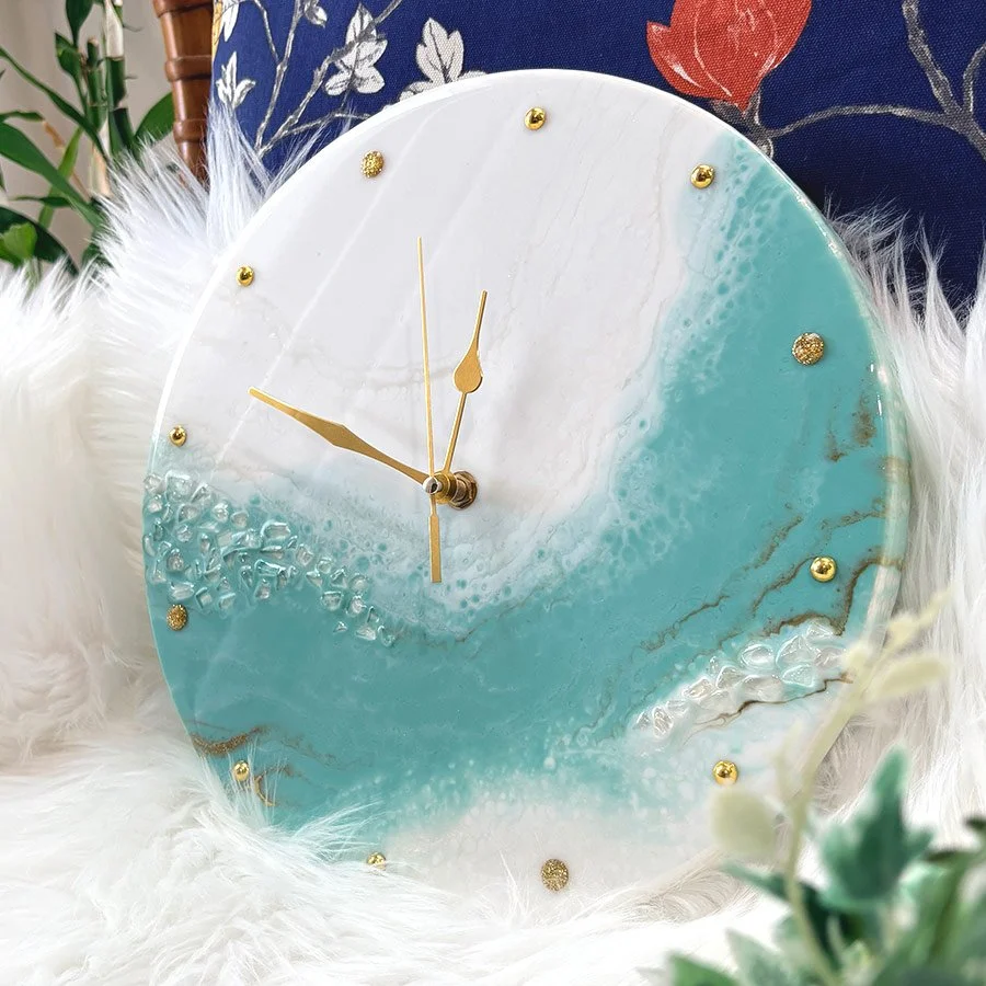 Resin Art Class: Clock Making (Beginner level)