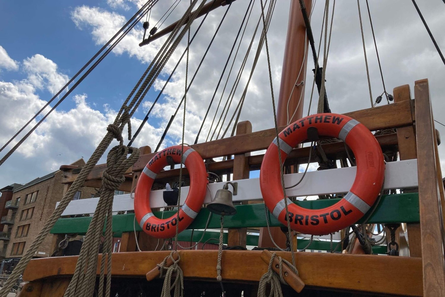 Book your boat trip and set sail on The Matthew of Bristol!